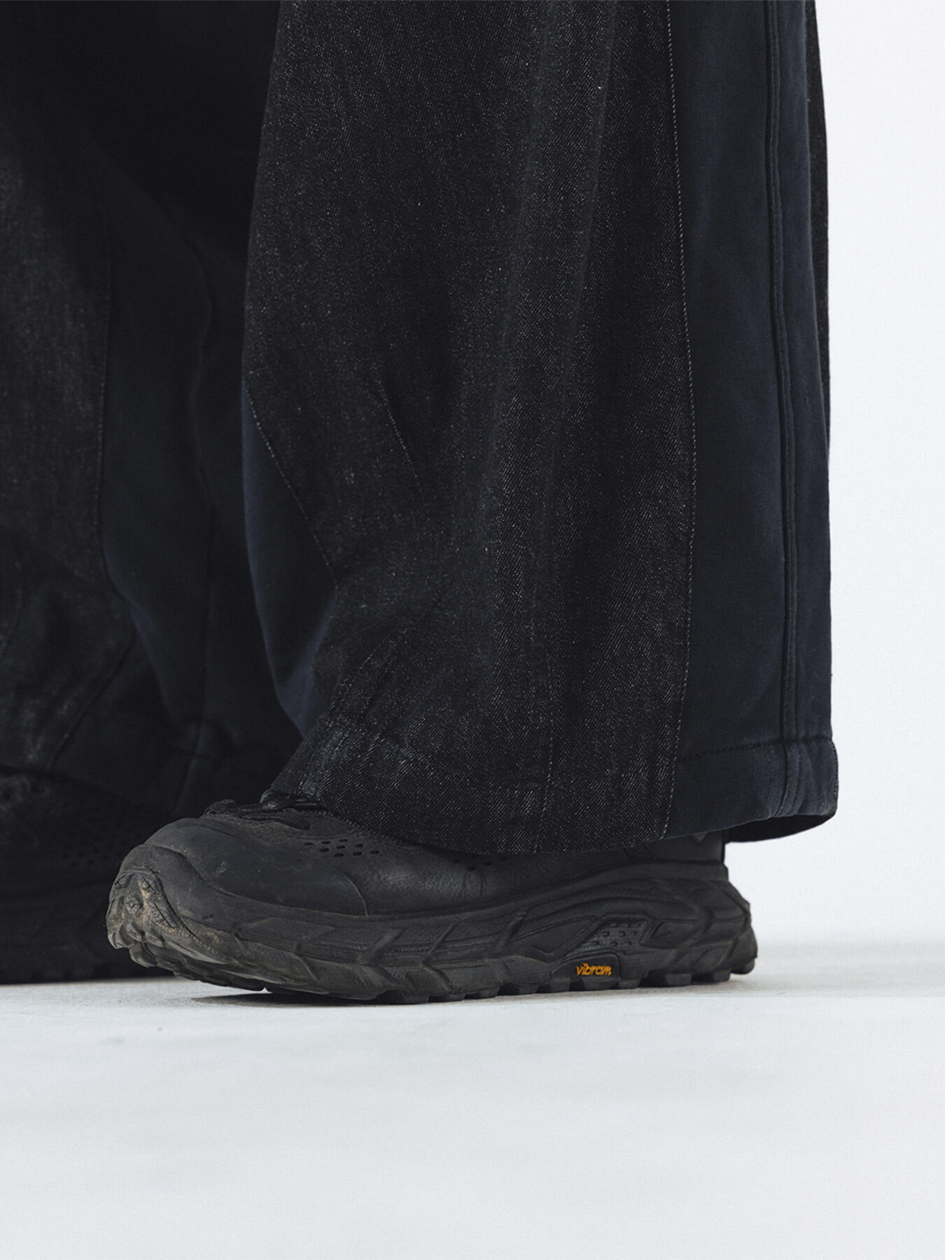 Брюки DENIM DOUBLE SWEAT BALLOON