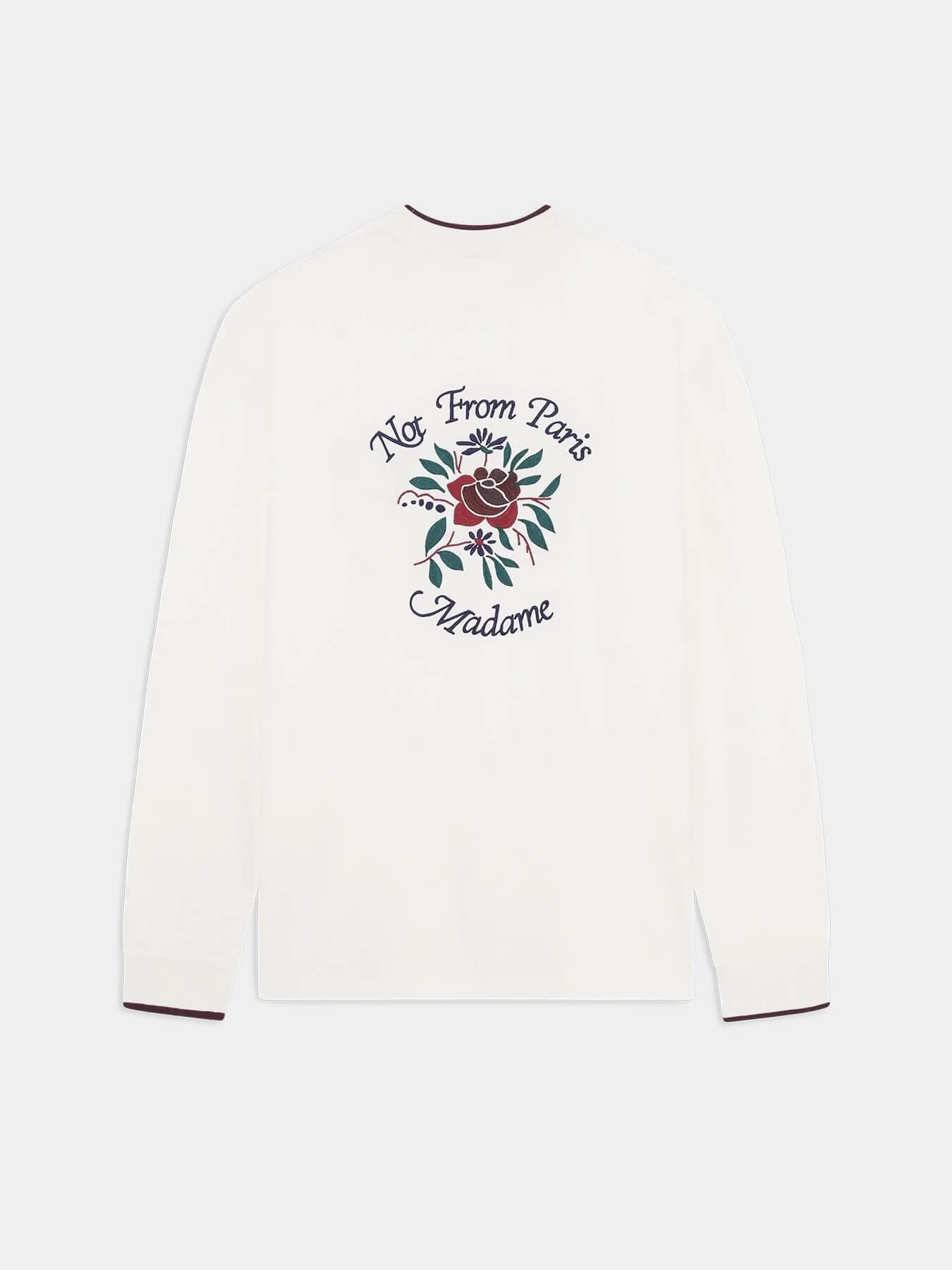 Лонгслив MANCHES LONGUES SLOGAN ROSE