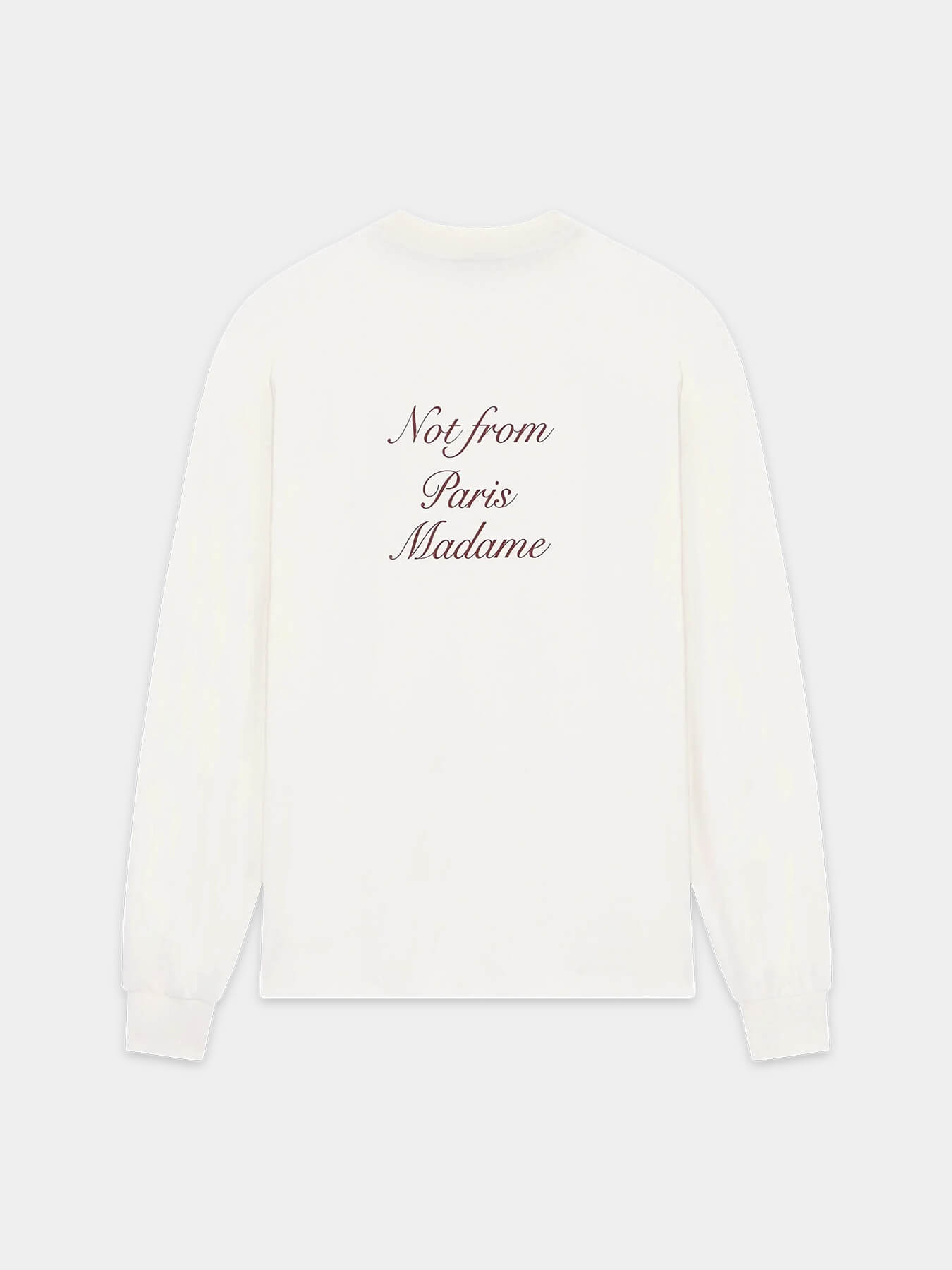 Лонгслив SLOGAN CALLIGRAPHY ML