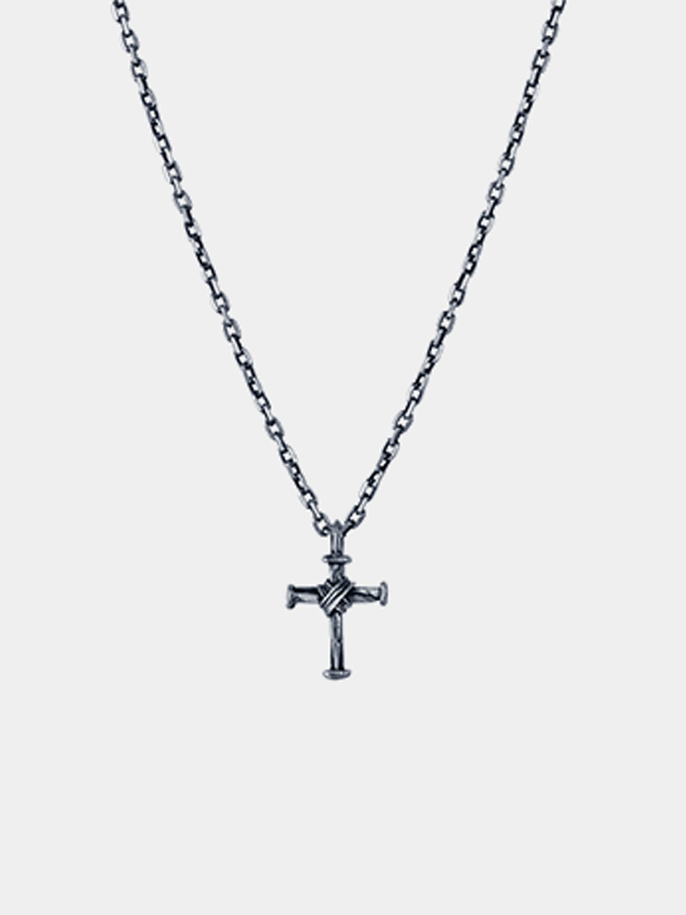 Подвеска FORGED CROSS MINI с обмоткой