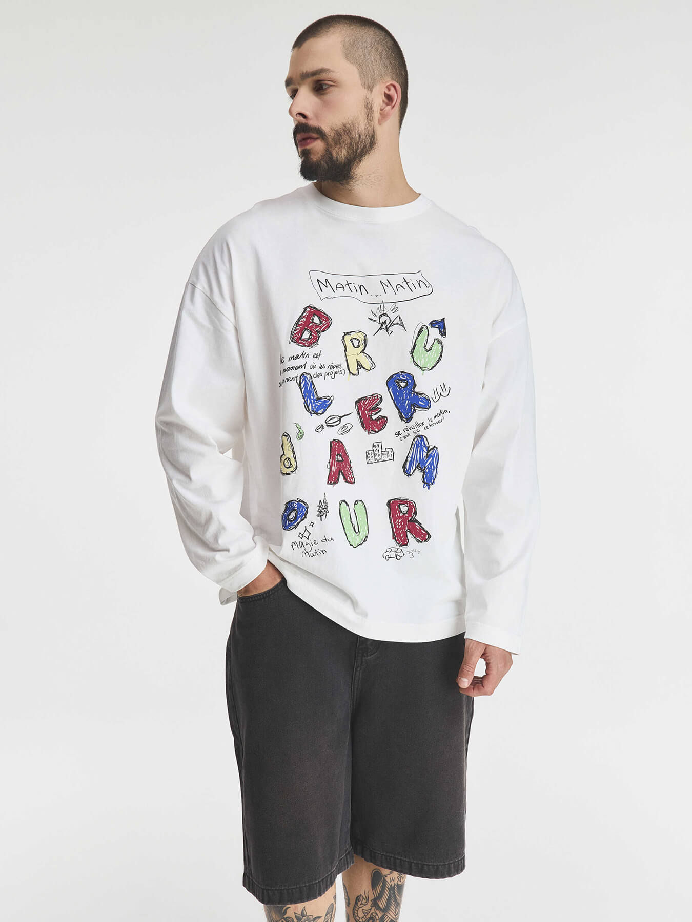 Лонгслив L’ALPHABET