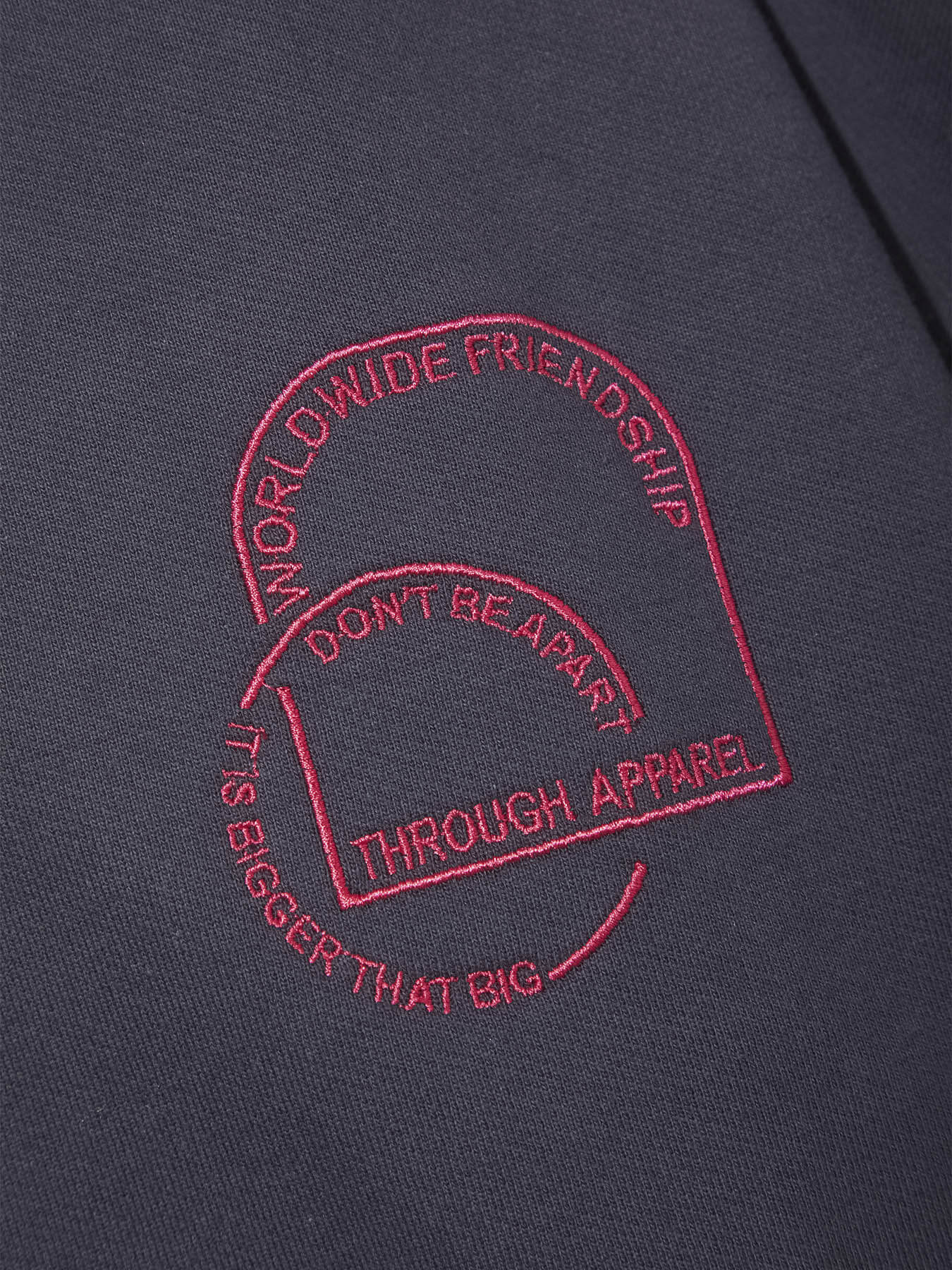 Худи WORLDWIDE FRIENDSHIP ZIP