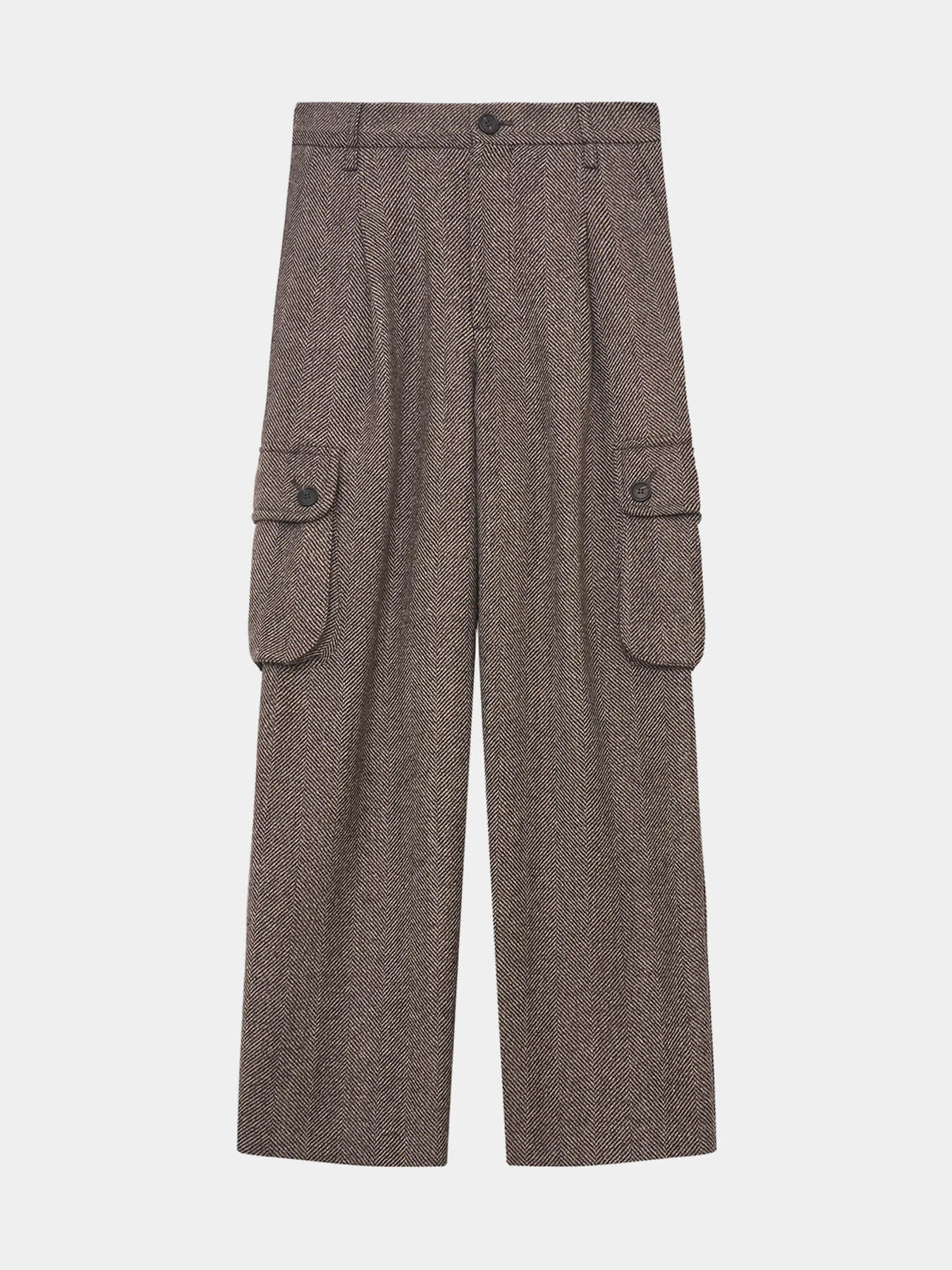 Брюки TWEED HERRINGBONE
