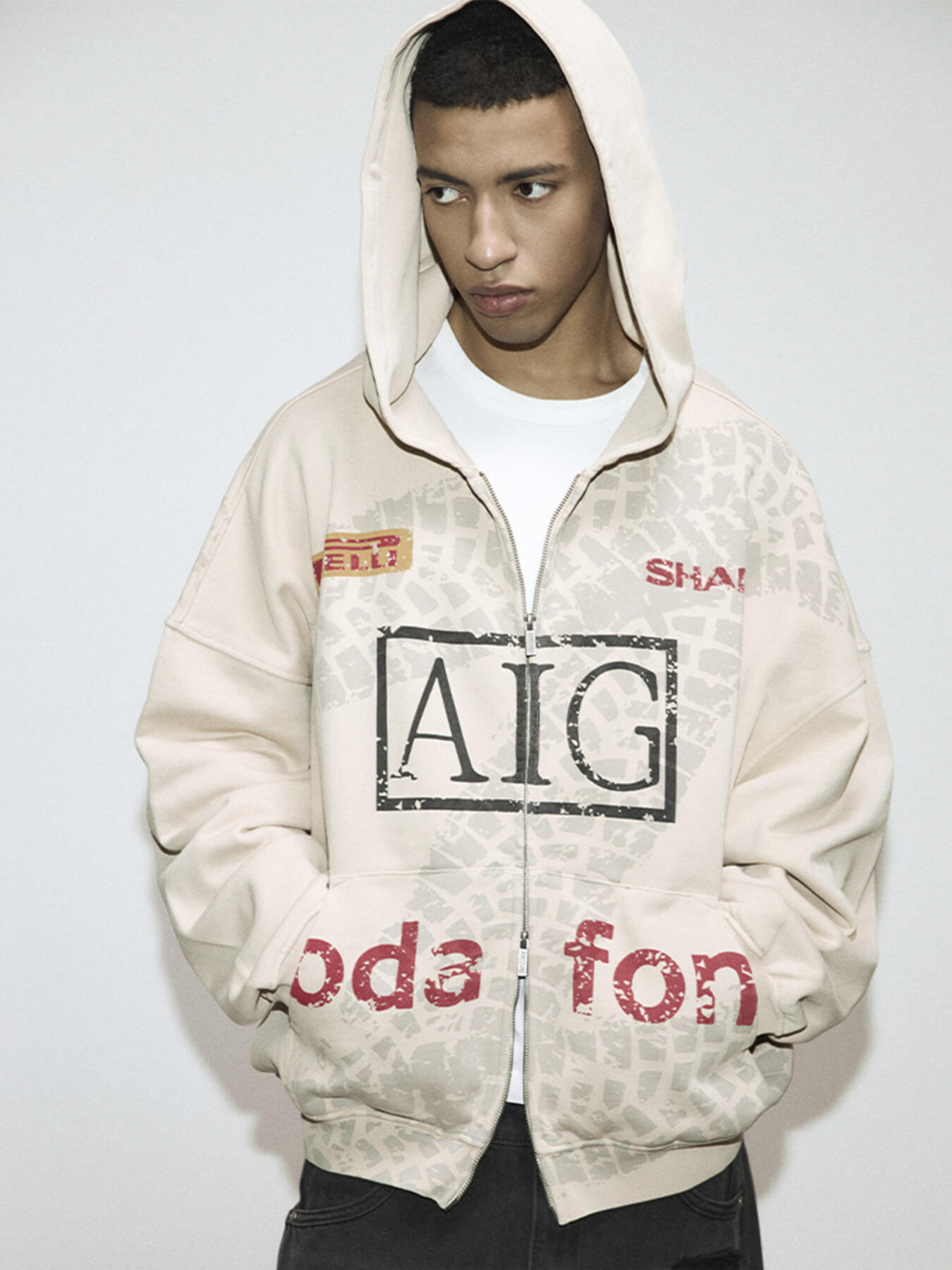 Худи ZIP PARRAIN DE SOUVENIRS