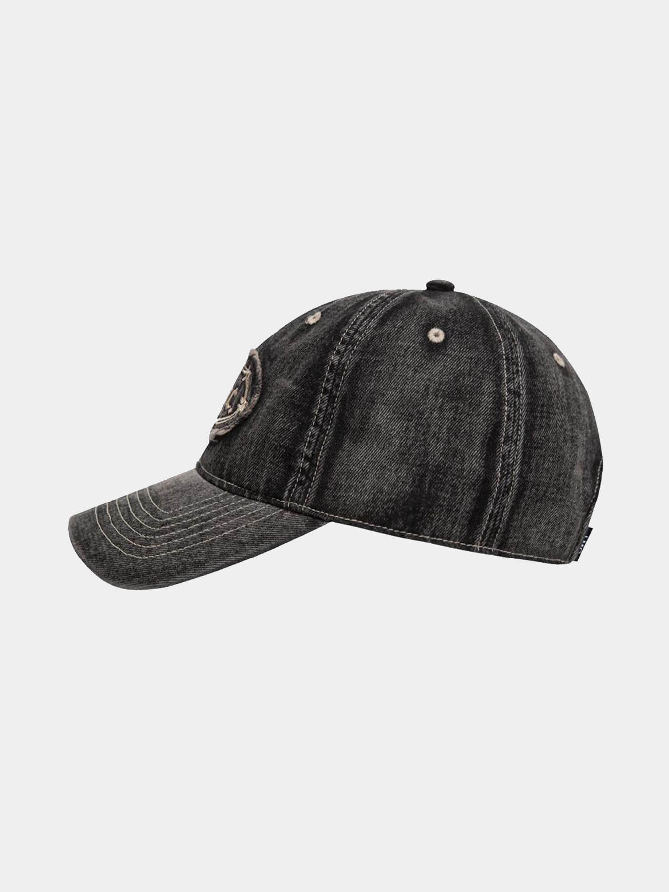 Кепка WASHED DENIM GOTHIC OVAL 6PANEL