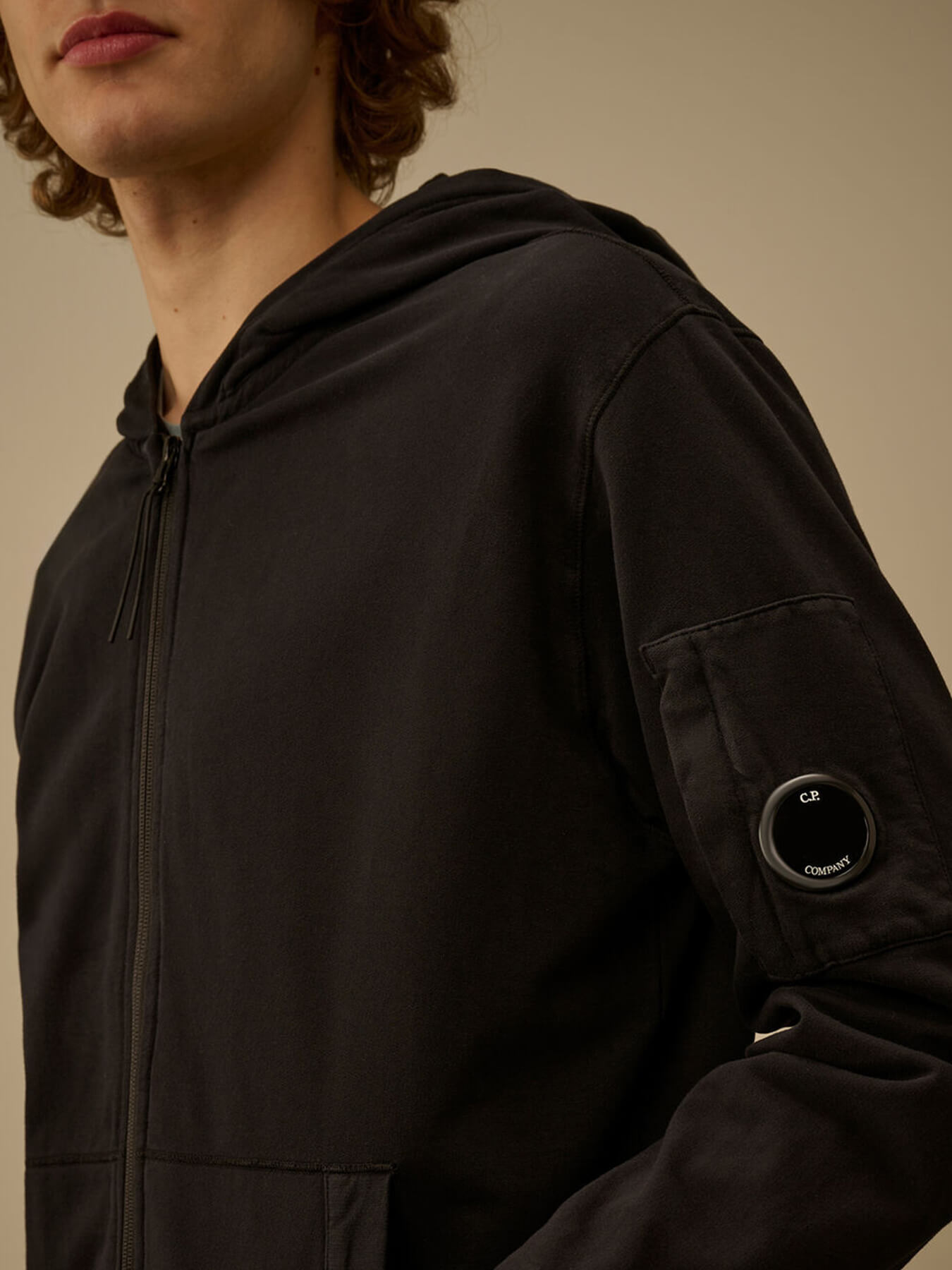 Худи LIGHT FLEECE ZIP LENS