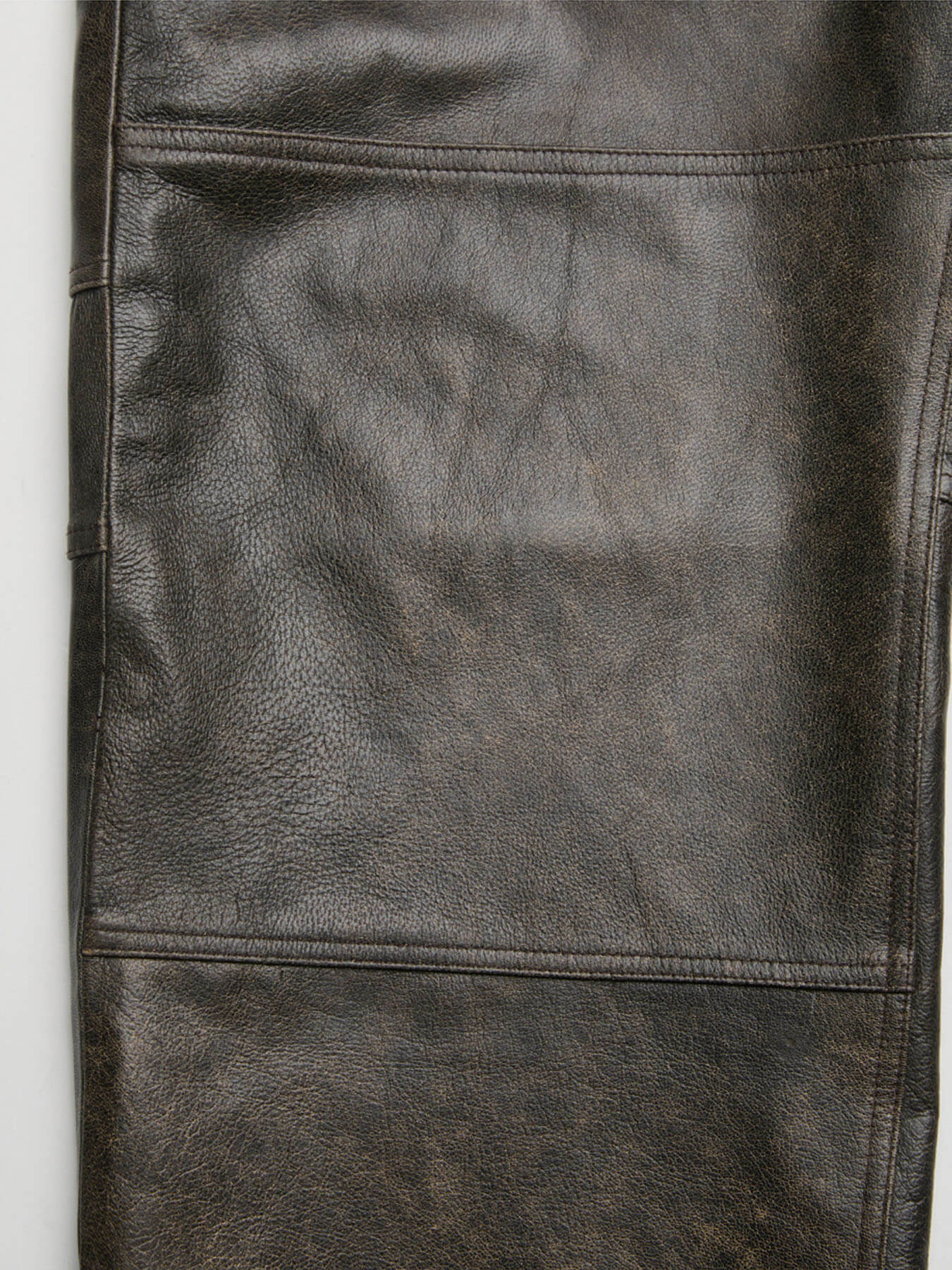 Брюки LEATHER DOUBLE KNEE