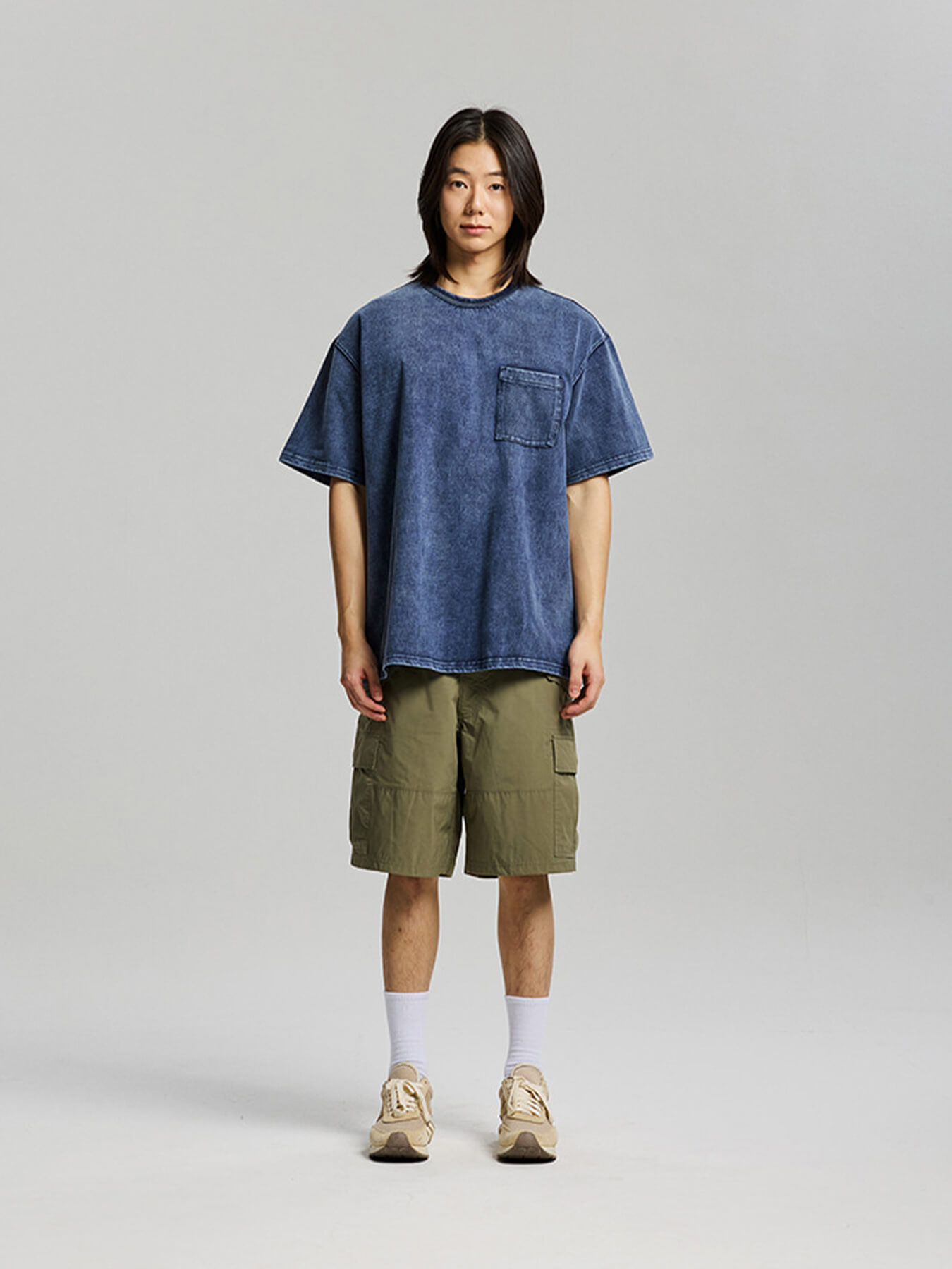 Футболка OG STONE WASHED POCKET