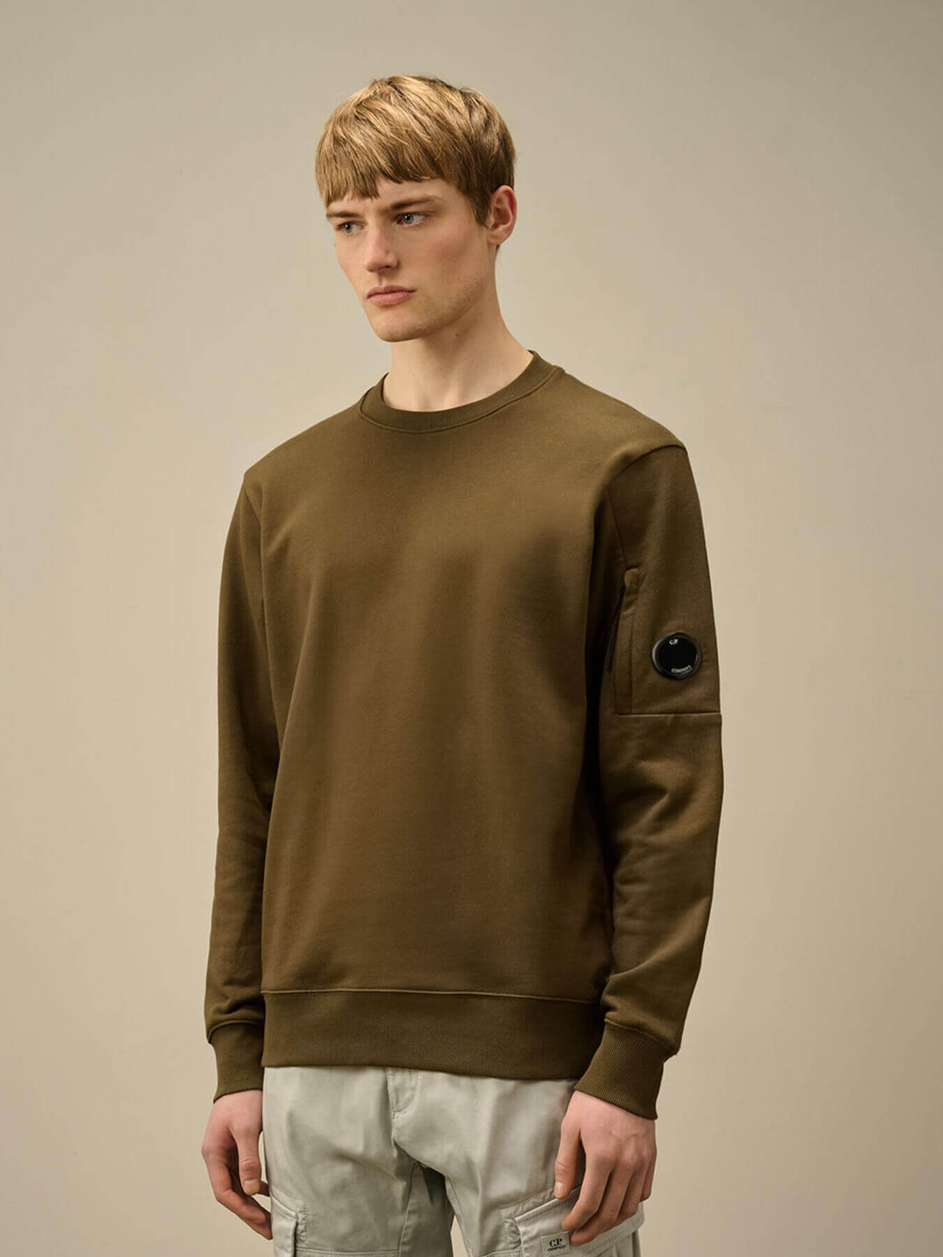 Свитшот DIAGONAL RAISED FLEECE LENS