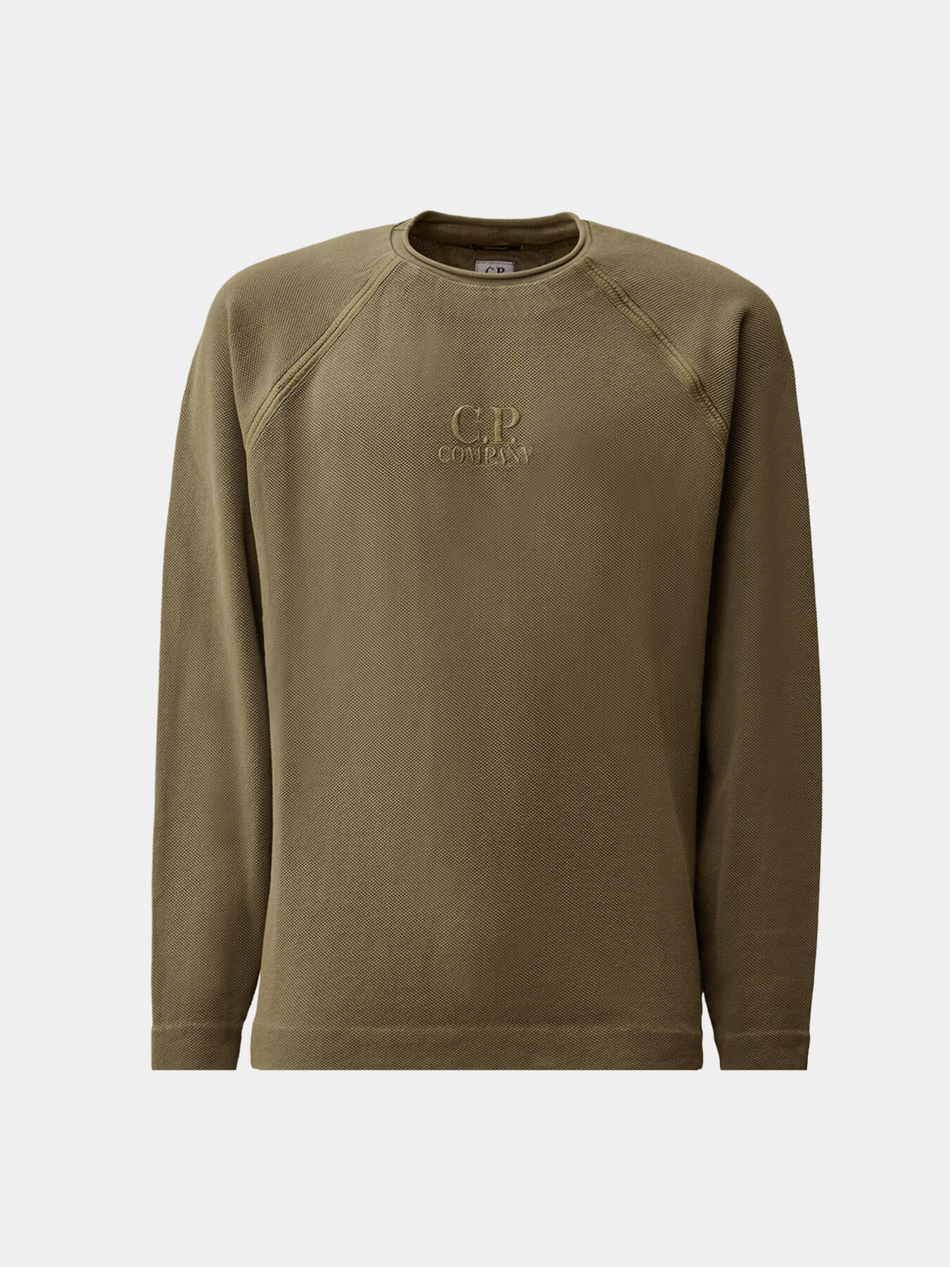 Свитшот HEAVY PIQUET PIGMENT DYED MOCKNECK