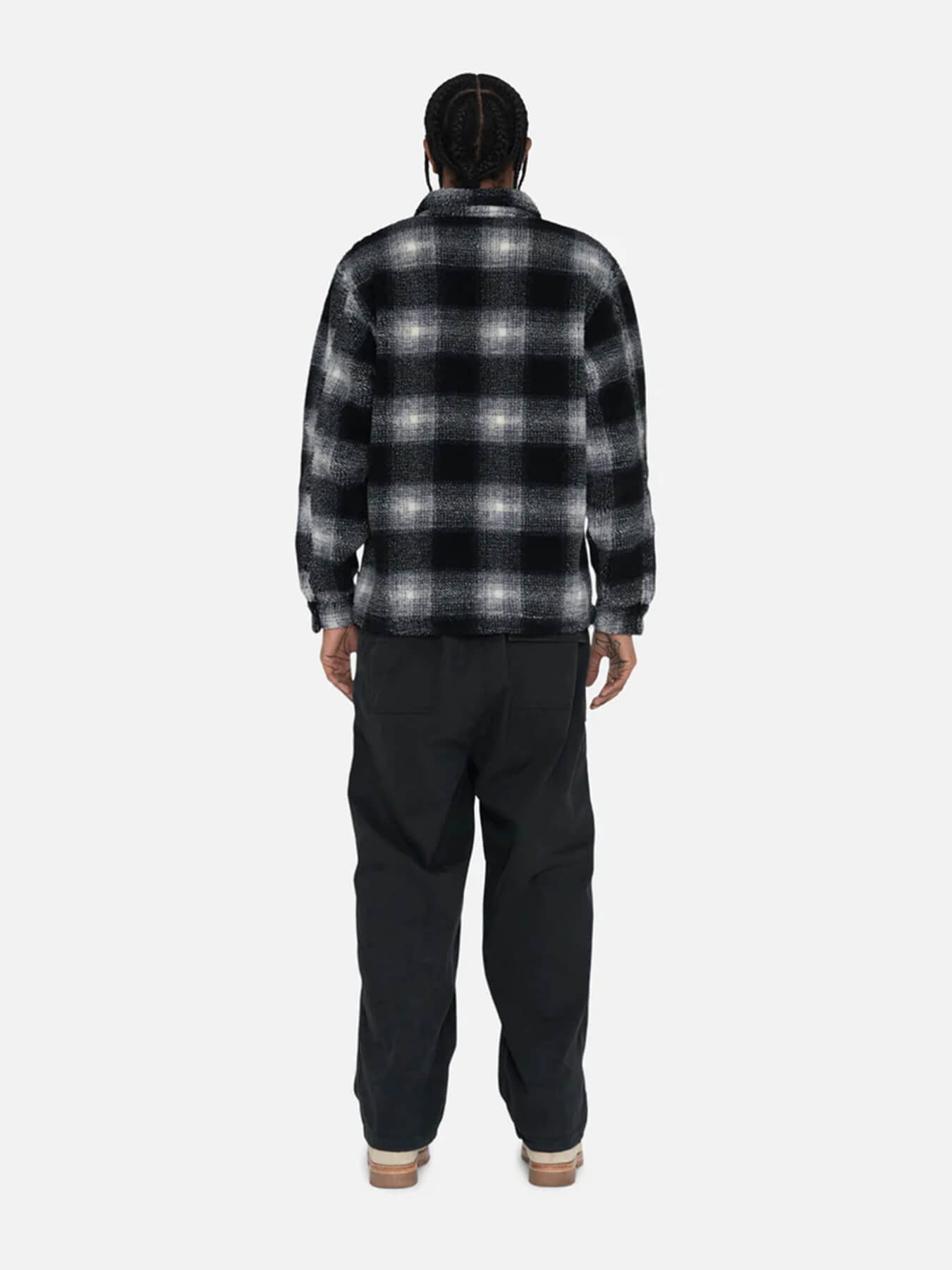 Овершот PLAID SHERPA