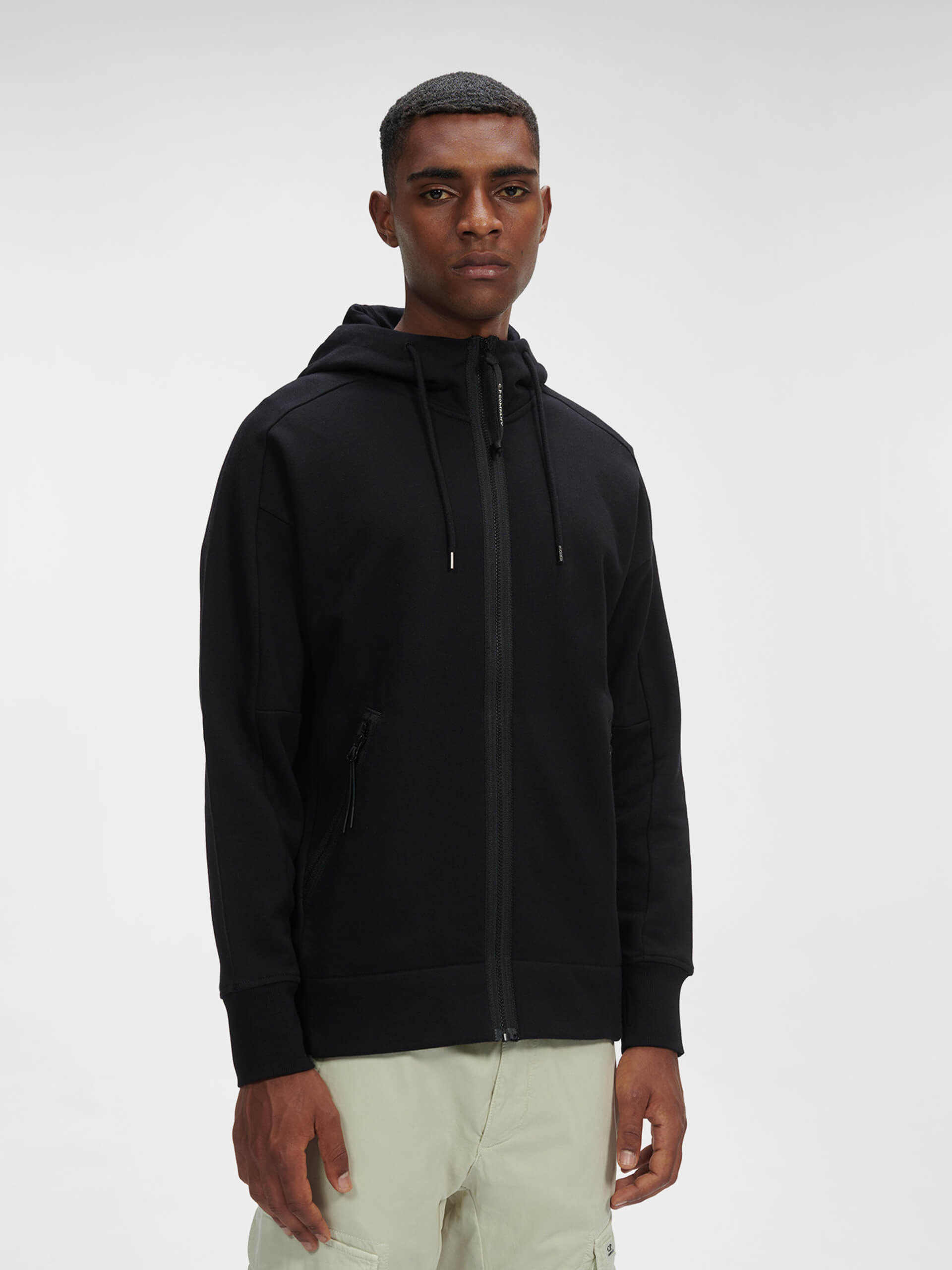 Худи Diagonal Raised Fleece Goggle Hoodie