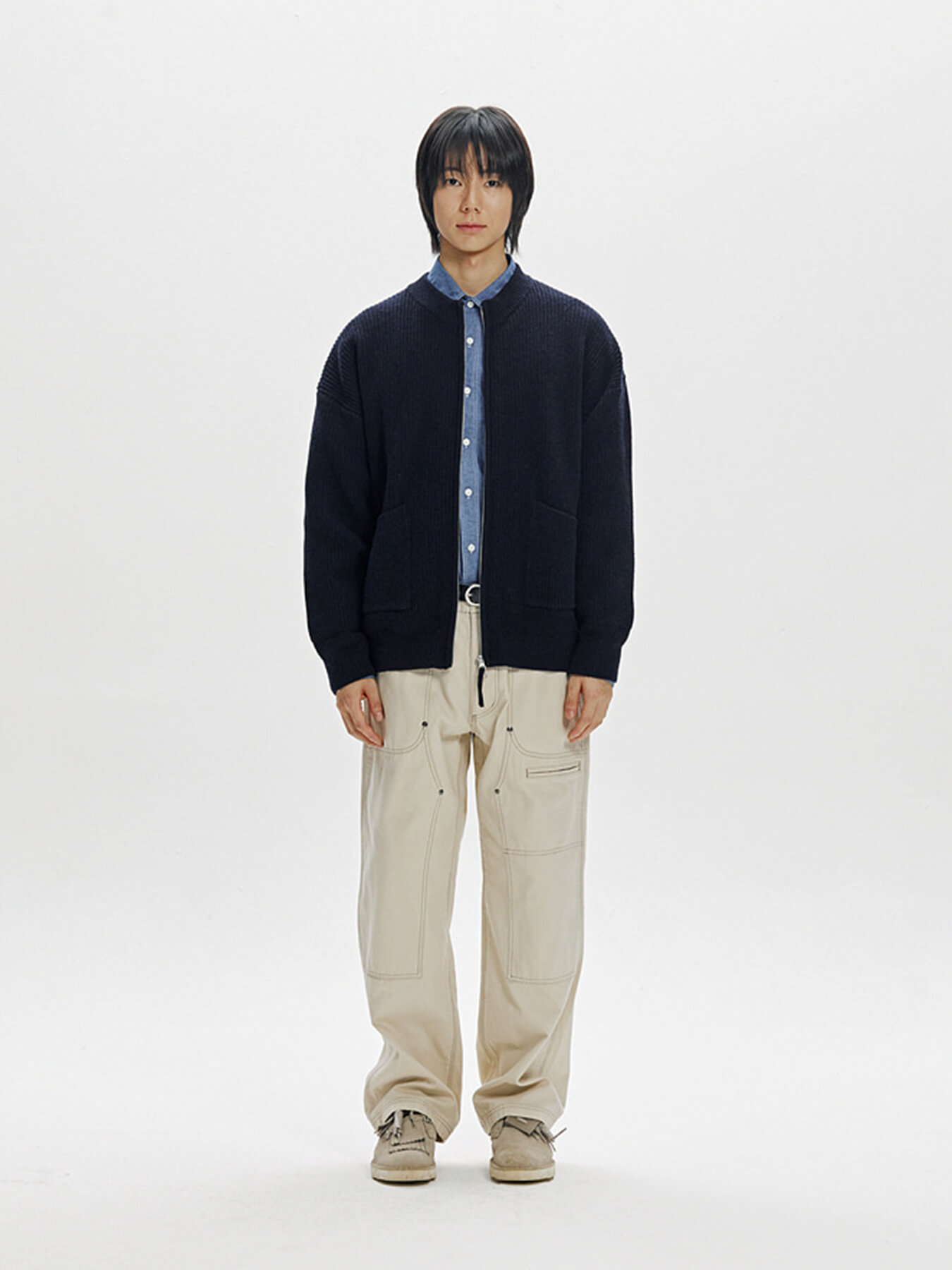 Кардиган WOOL DECK ZIPUP