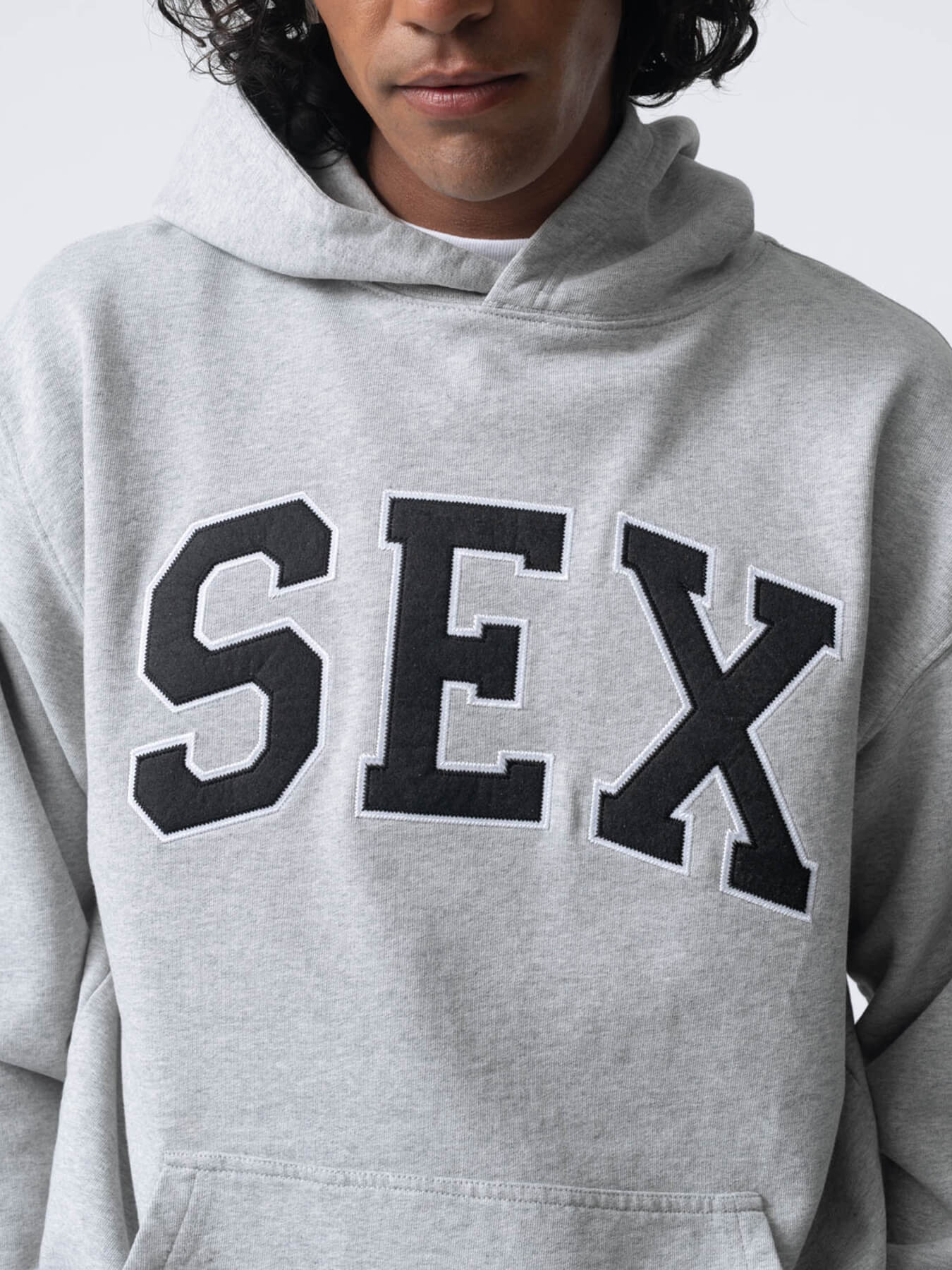 Купить Худи sex hoodie Carne Bollente Серый по цене 22 900 р в  