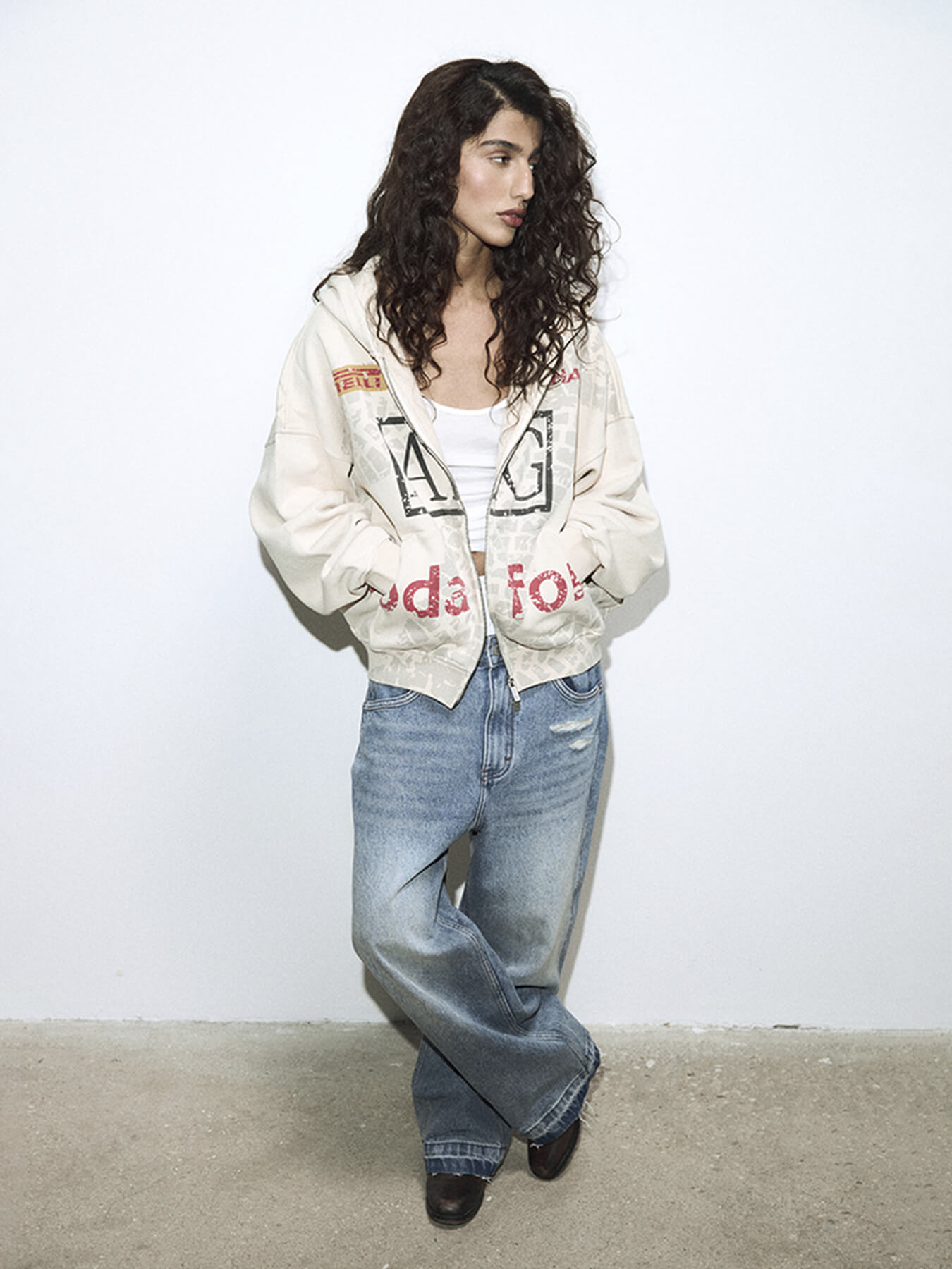 Худи ZIP PARRAIN DE SOUVENIRS