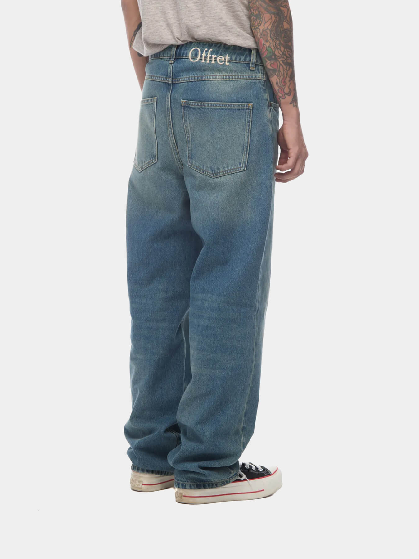 Джинсы EMBROIDERY DIRTY