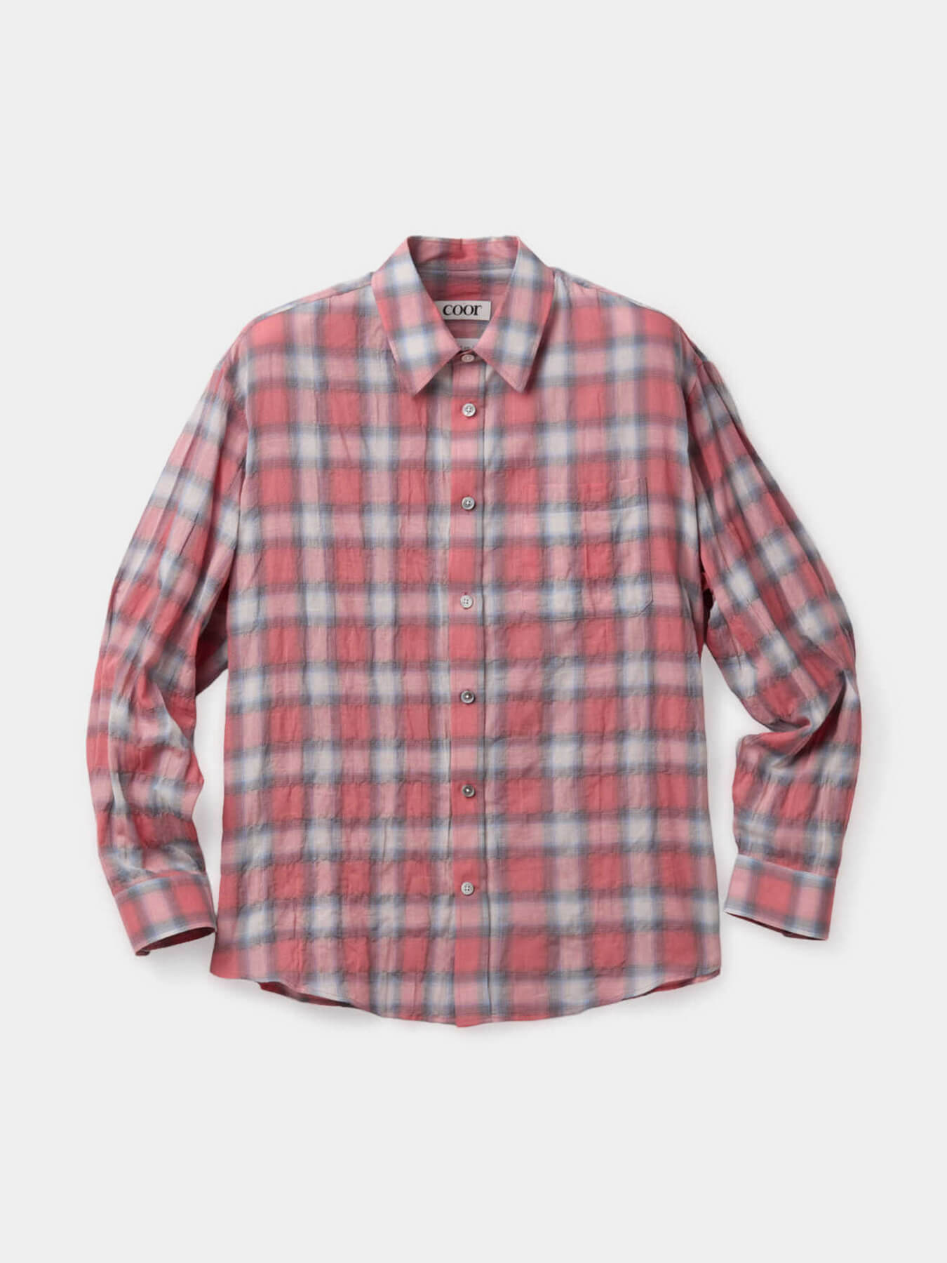 Рубашка SEERSUCKER OMBRE CHECKERED