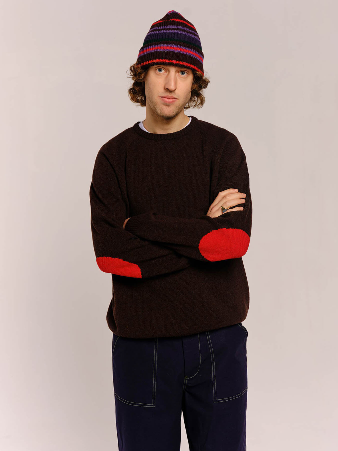 Свитер ELBOW KNITTED