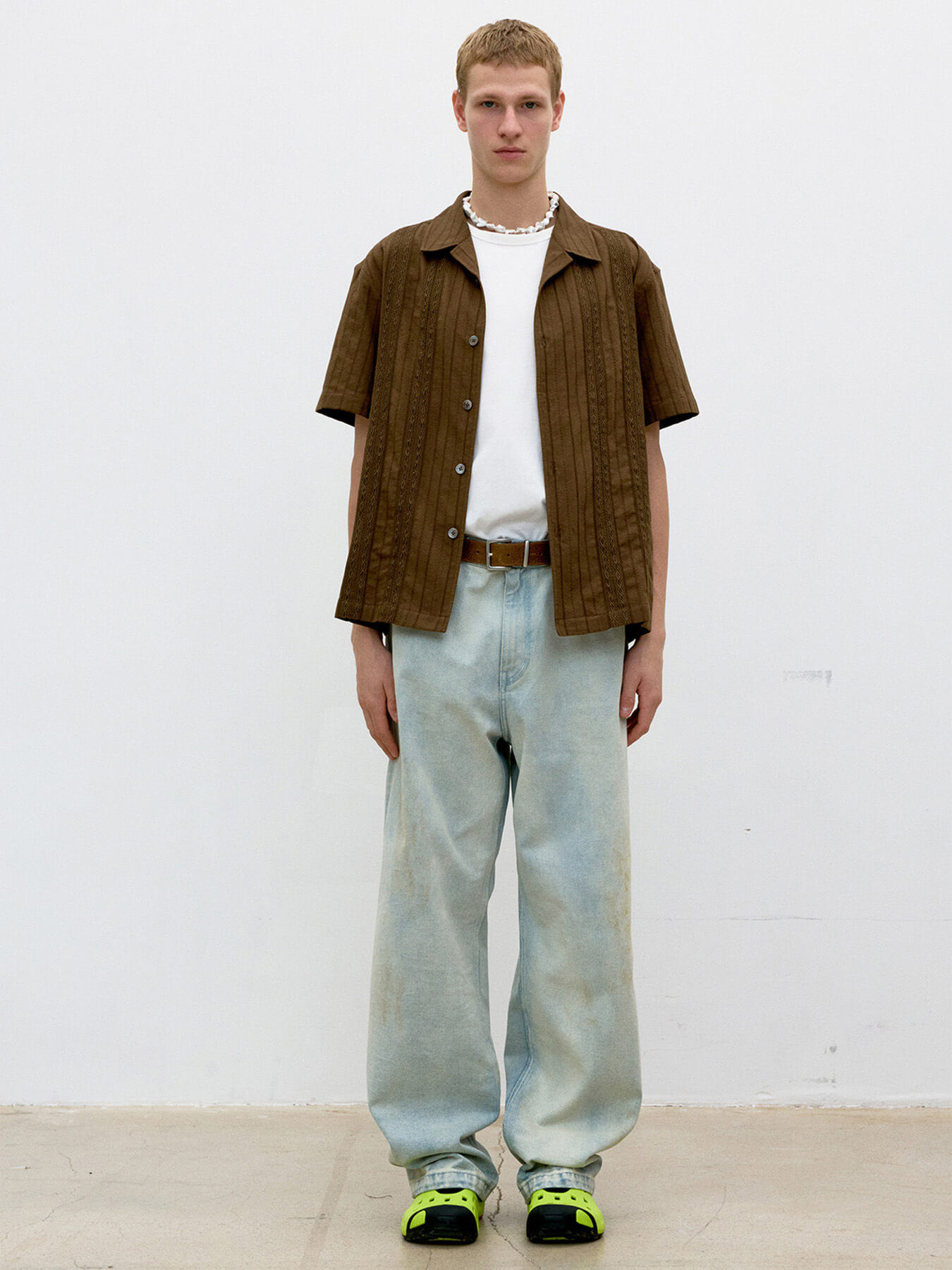 Рубашка GUAYABERA TAPE HALF