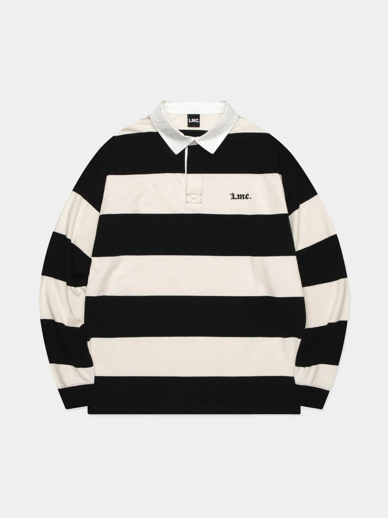 Лонгслив STRIPE GOTHIC NAME RUGBY