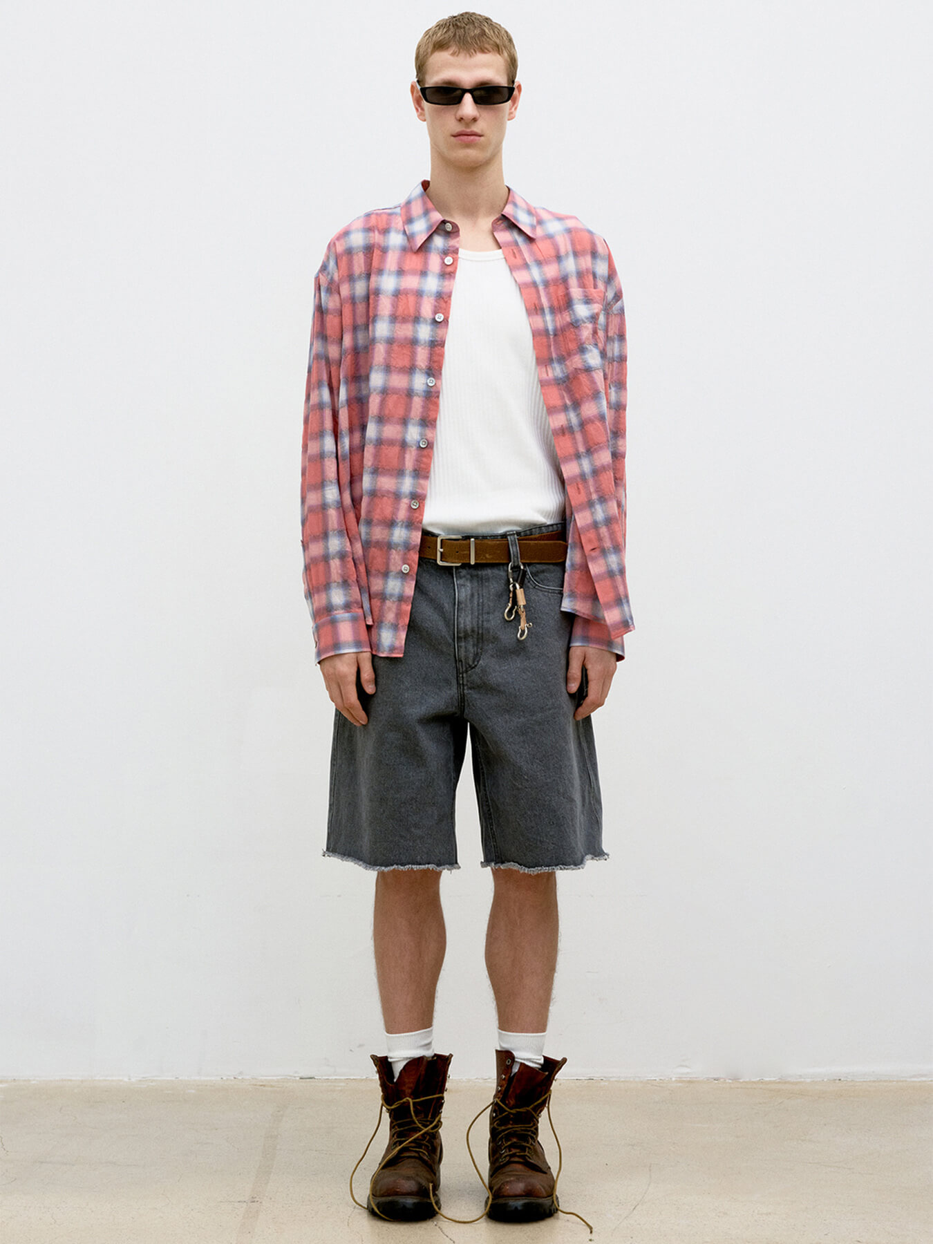 Рубашка SEERSUCKER OMBRE CHECKERED