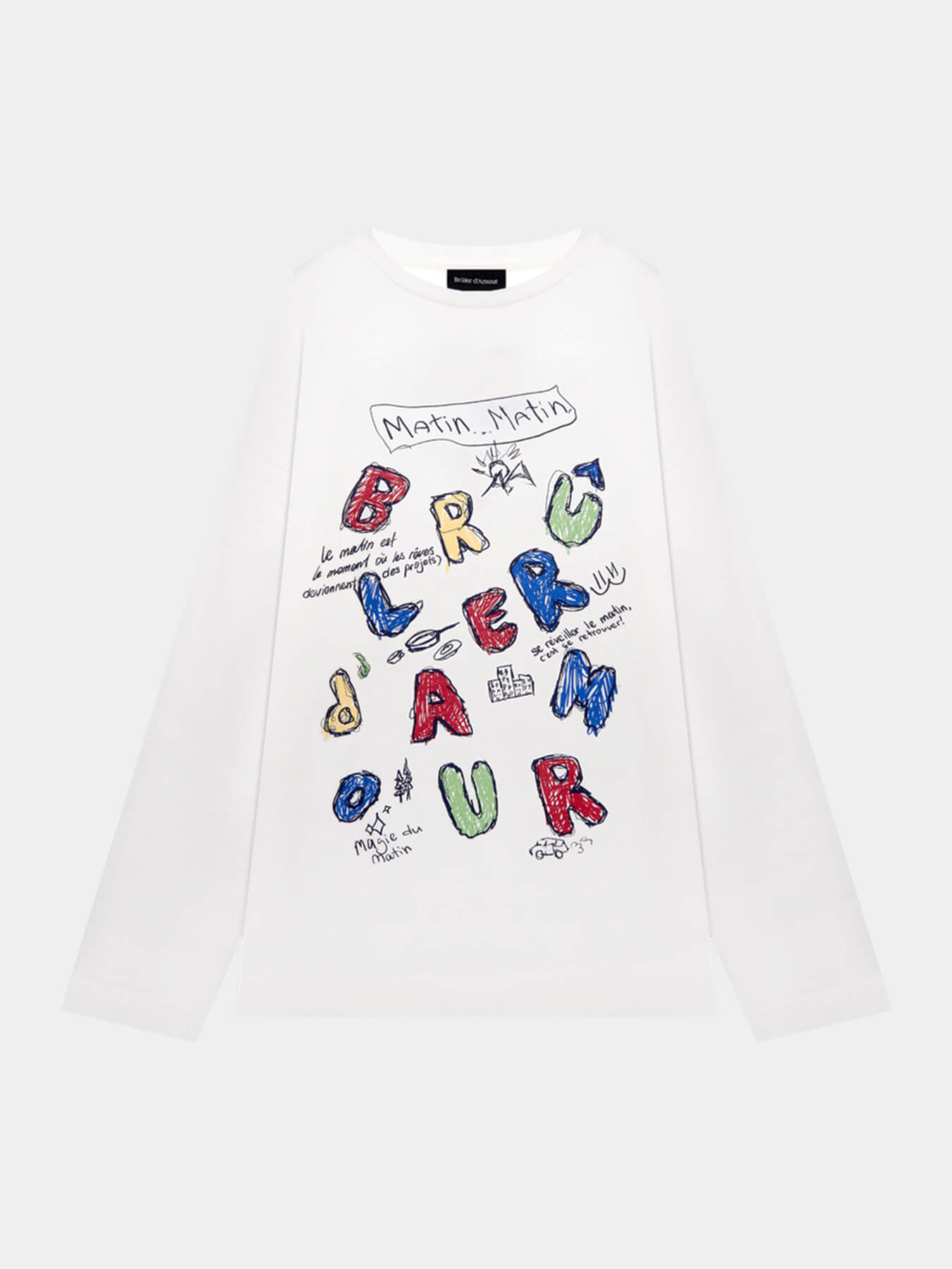 Лонгслив L’ALPHABET