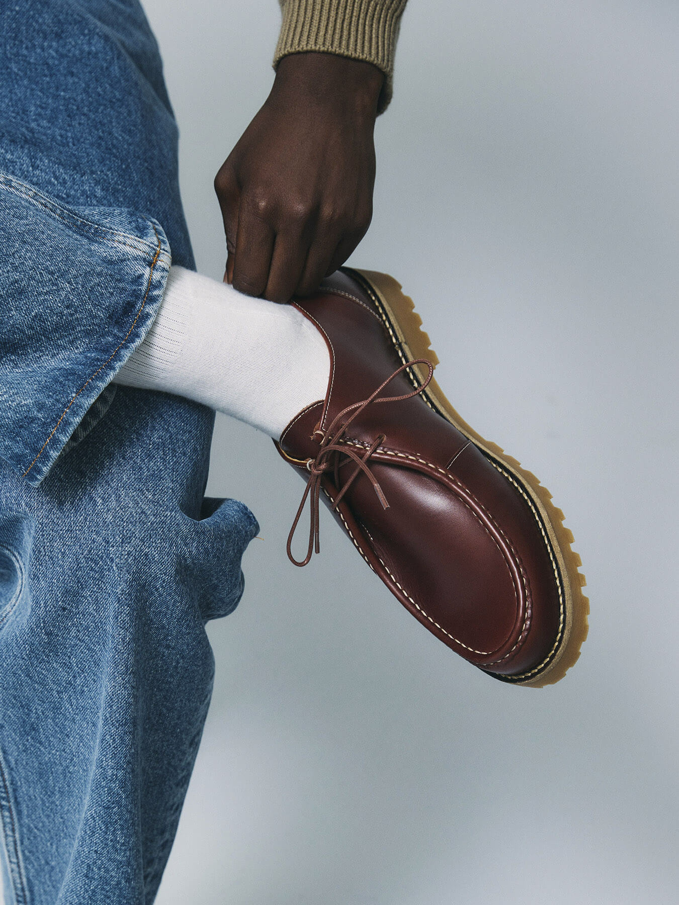 Ботинки OLLIE MOC TOE