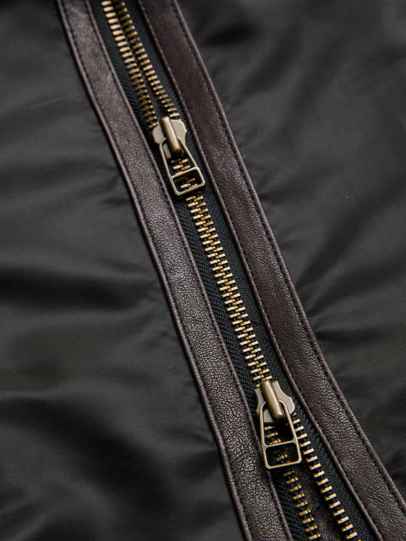 Куртка HIGH-NECK SHEARLING MIXED MA-1