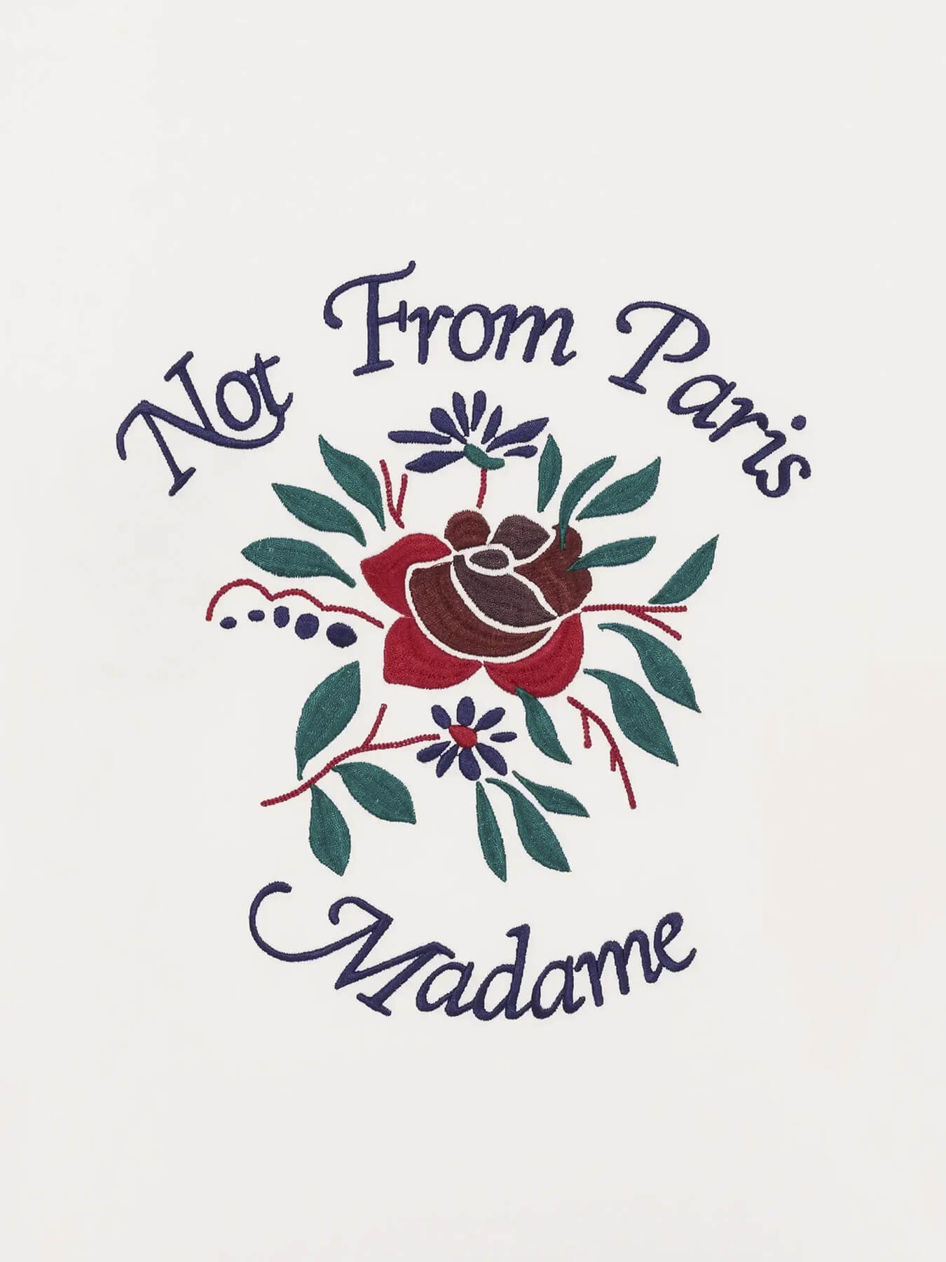 Лонгслив MANCHES LONGUES SLOGAN ROSE