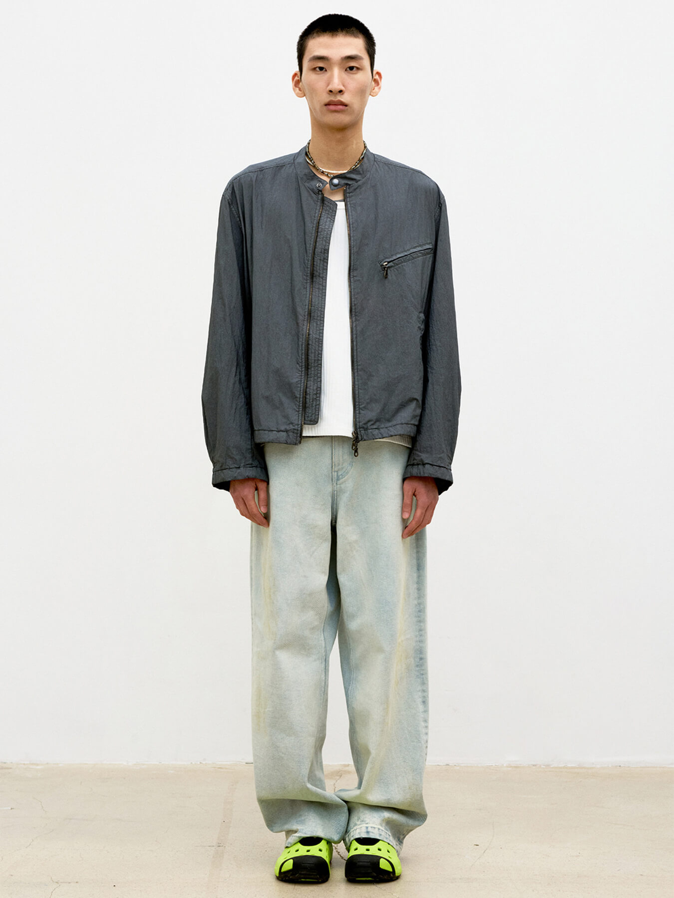 Куртка GARMENT DYED BIKER