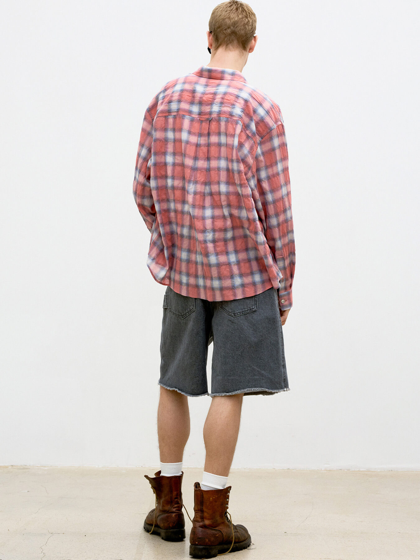 Рубашка SEERSUCKER OMBRE CHECKERED