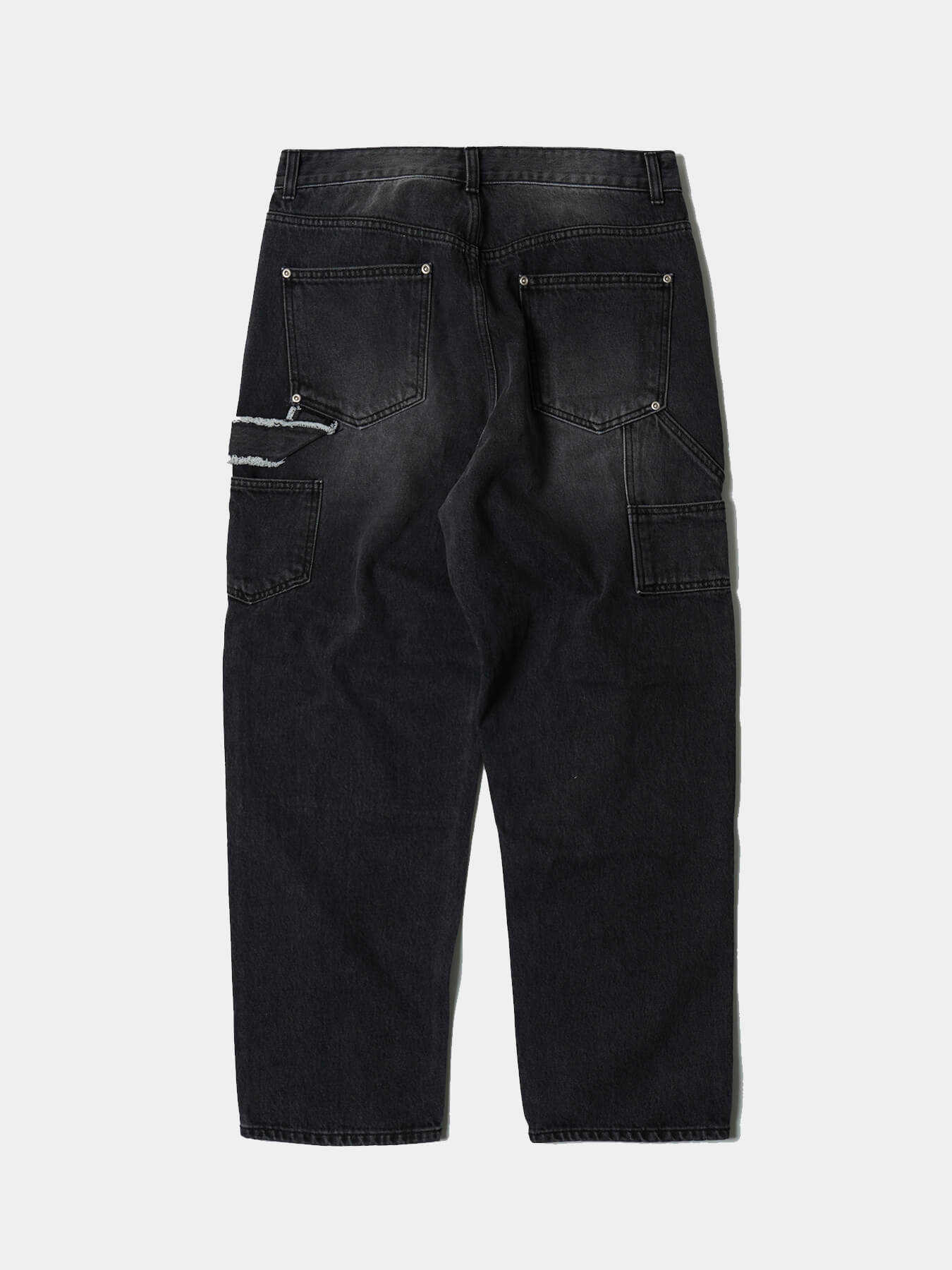 Джинсы WASHED DENIM DOUBLE KNEE