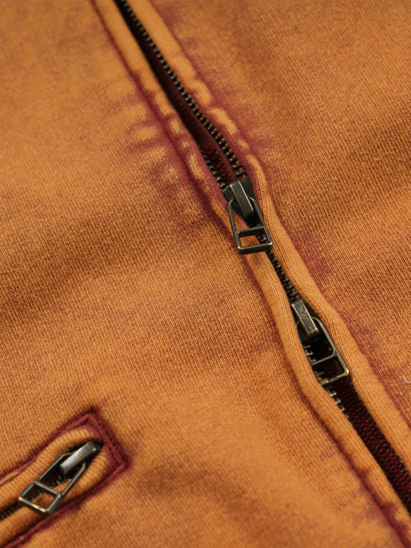 Свитшот VINTAGE DYEING FULL ZIP