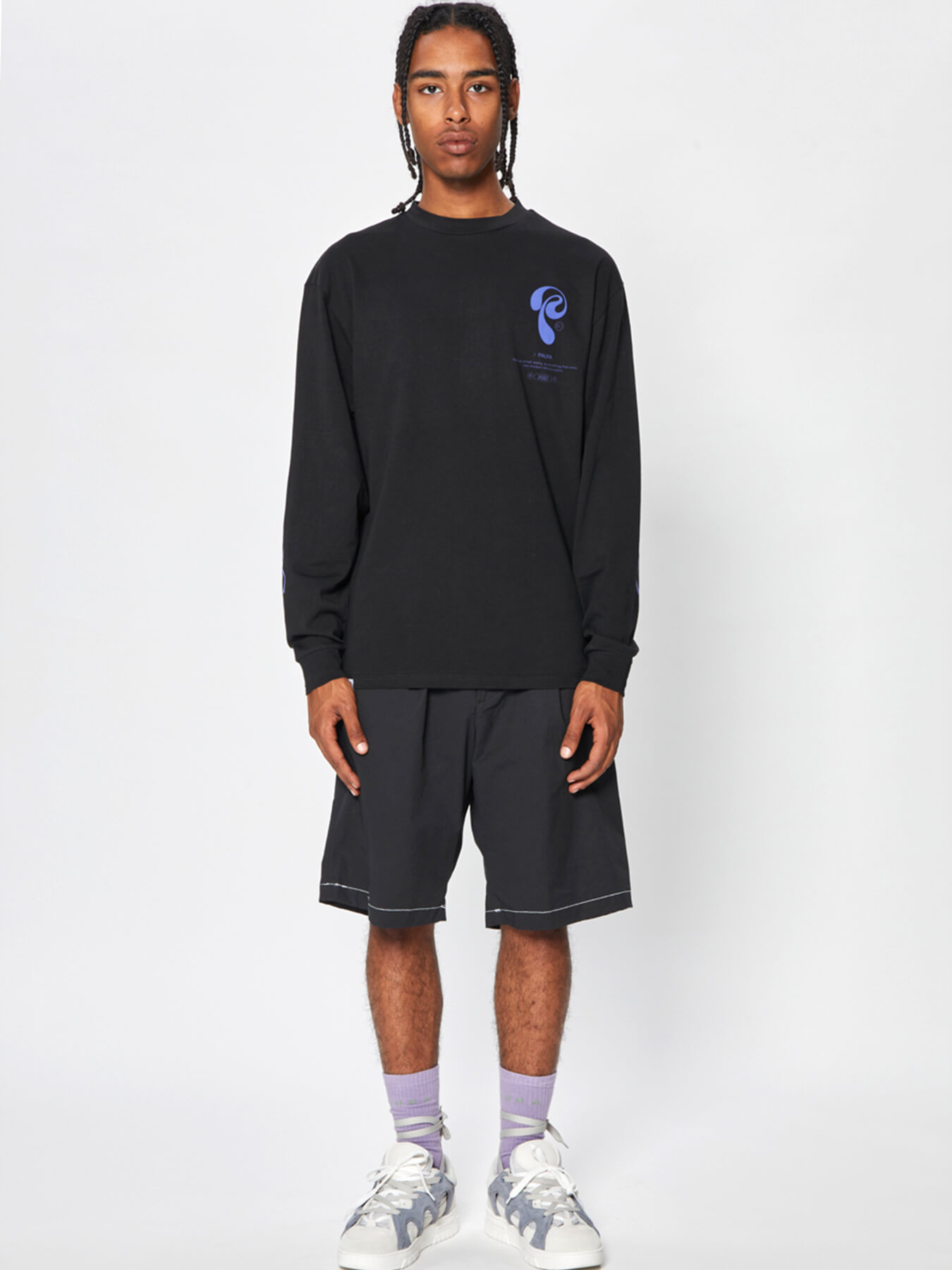 Лонгслив FRANK LONG SLEEVE LETTERING