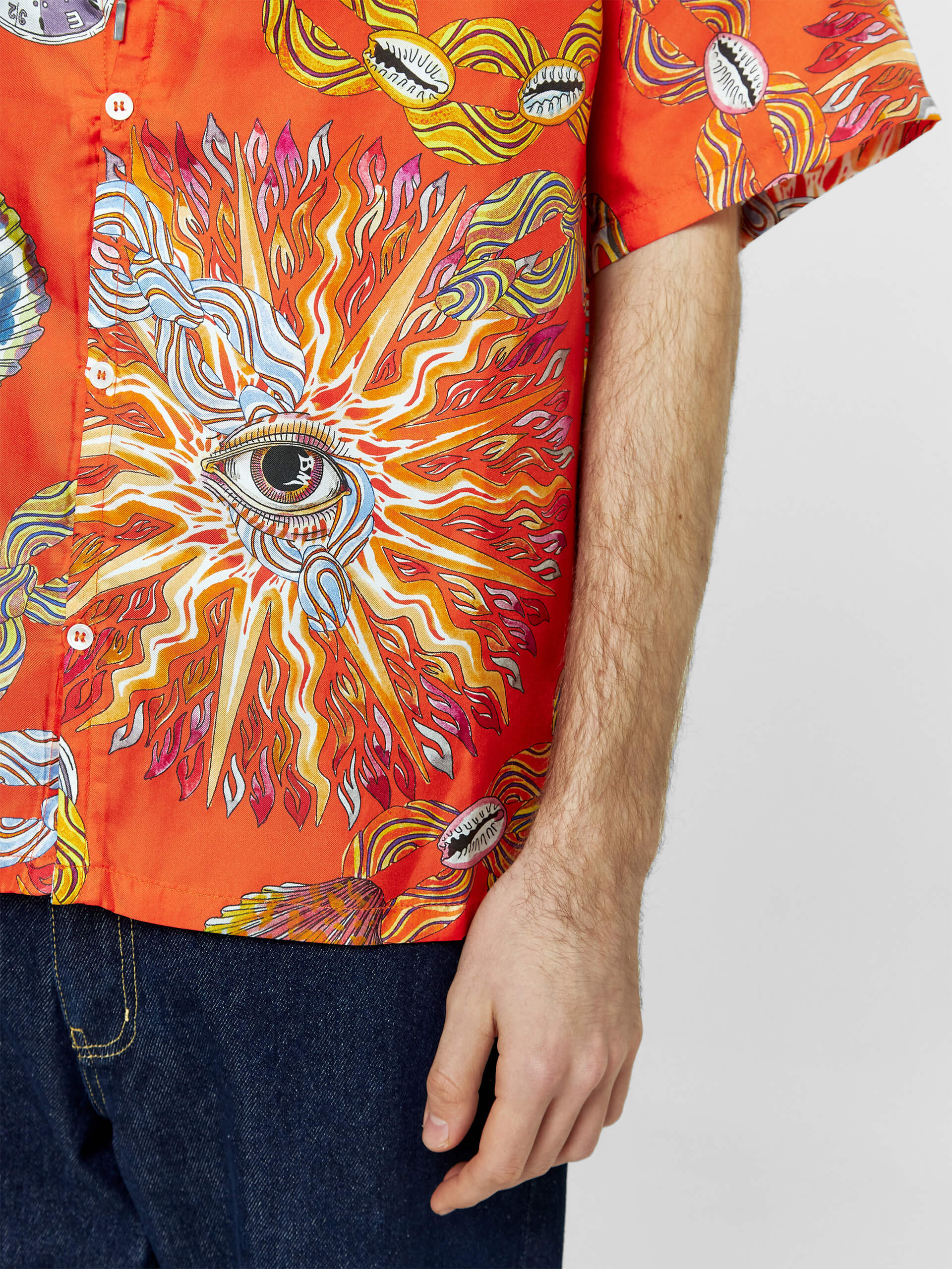 Шелковая рубашка 