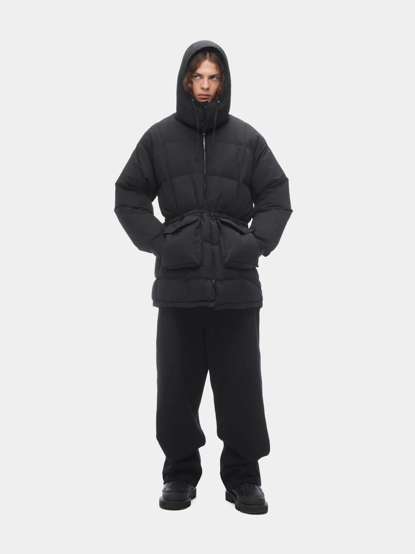 Пуховая парка DOWN COAT