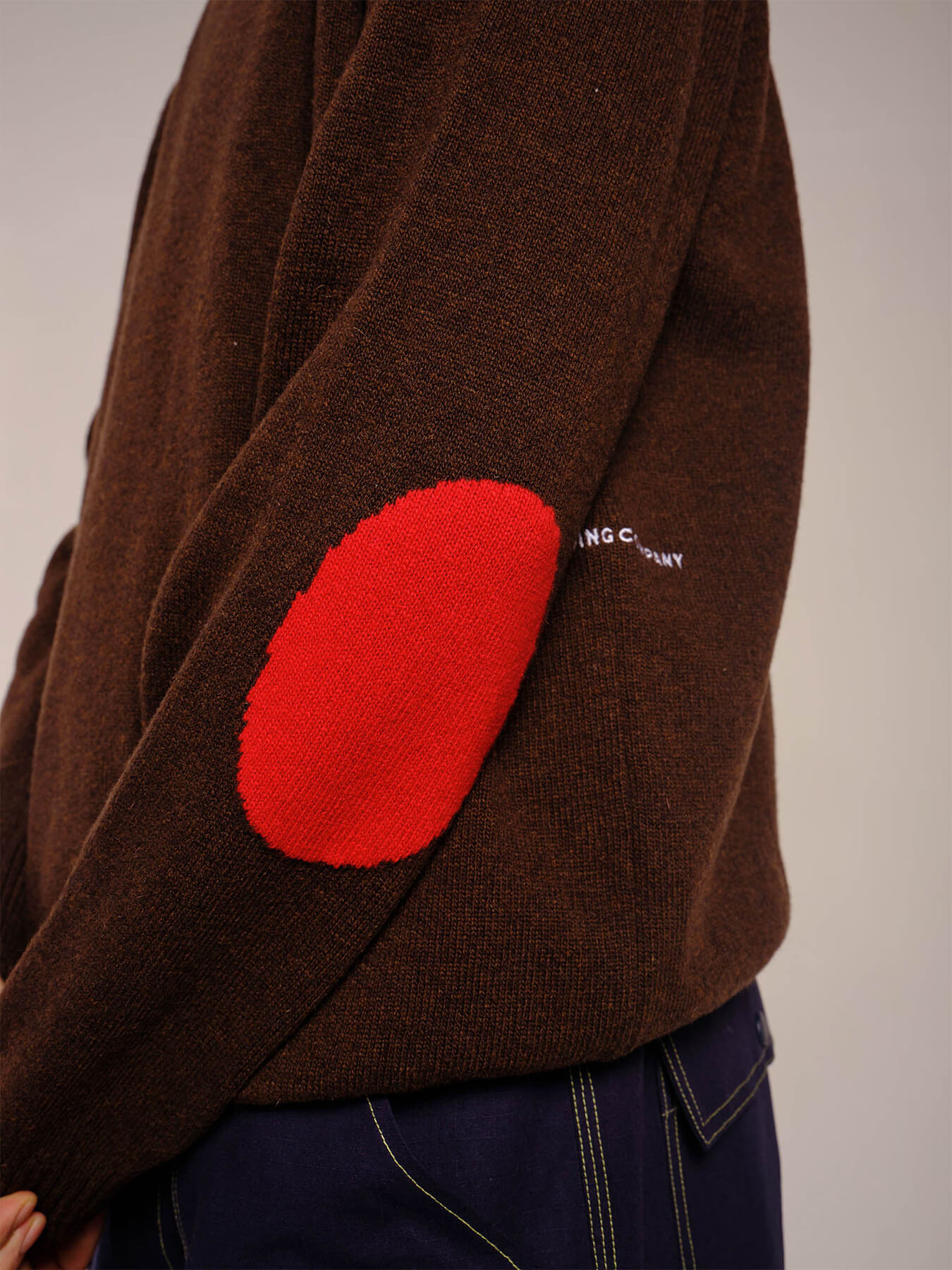 Свитер ELBOW KNITTED