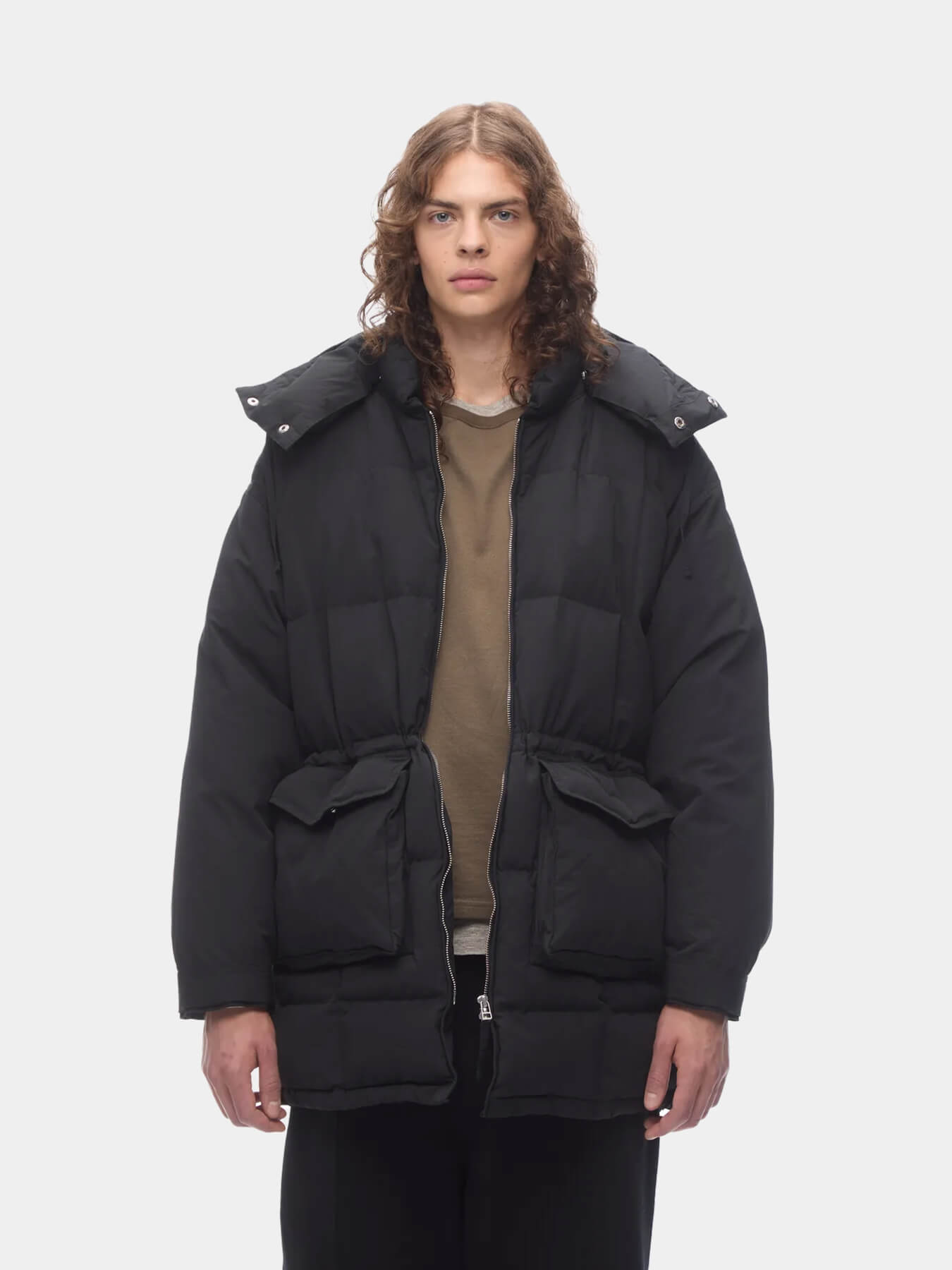 Пуховая парка DOWN COAT