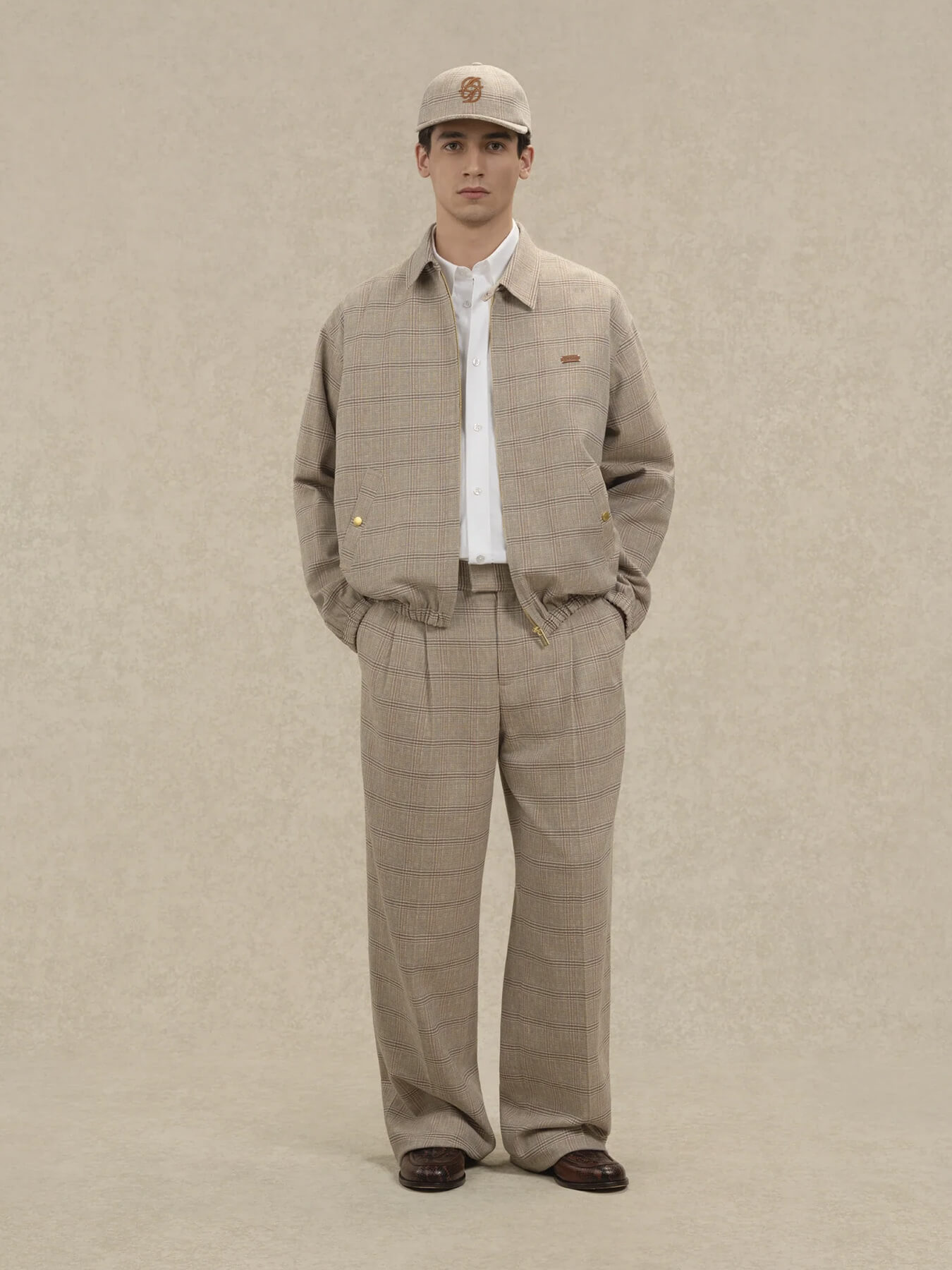 Брюки LARGE A CARREAUX