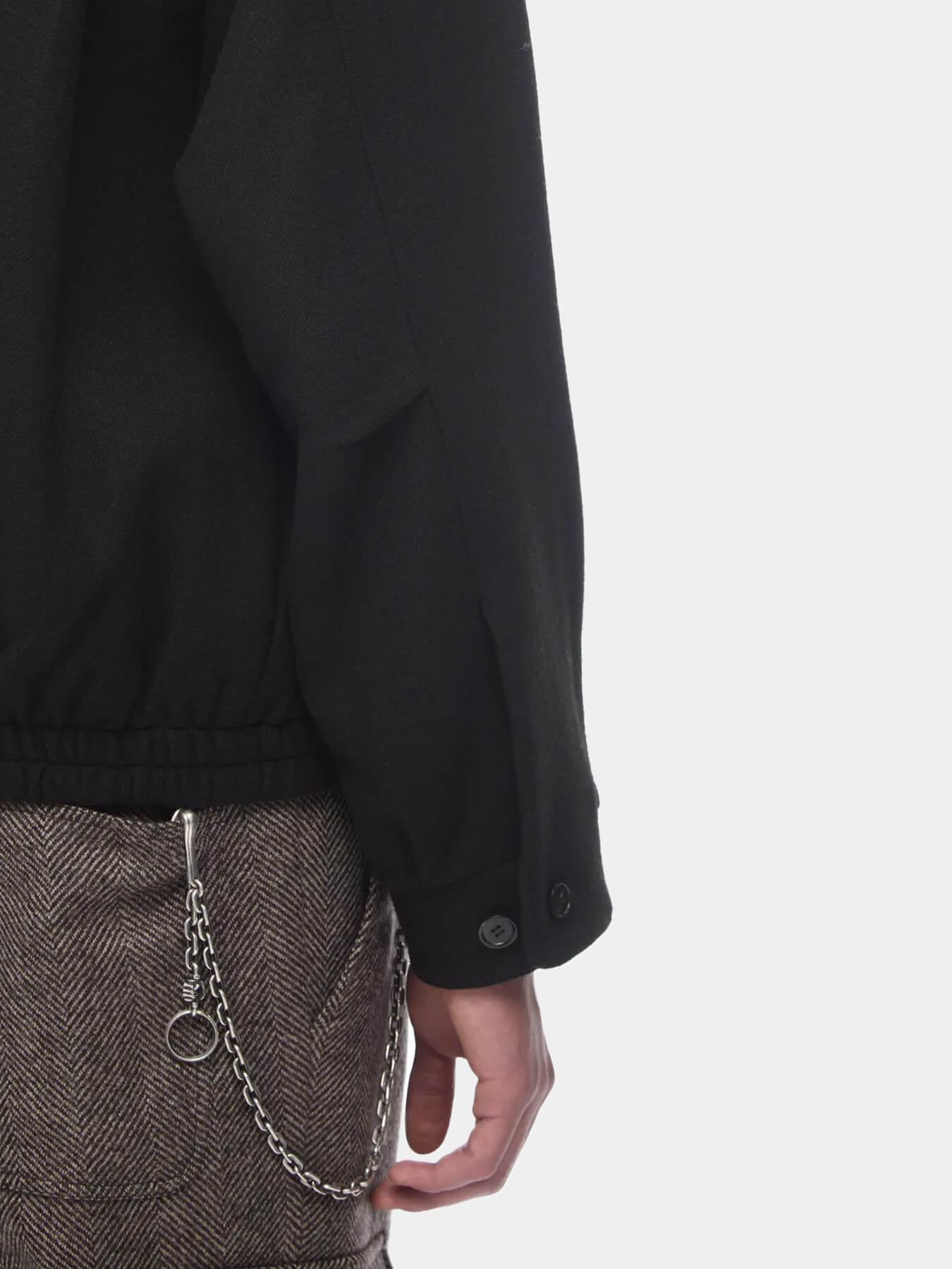 Бомбер из шерсти WOOL MOTOR