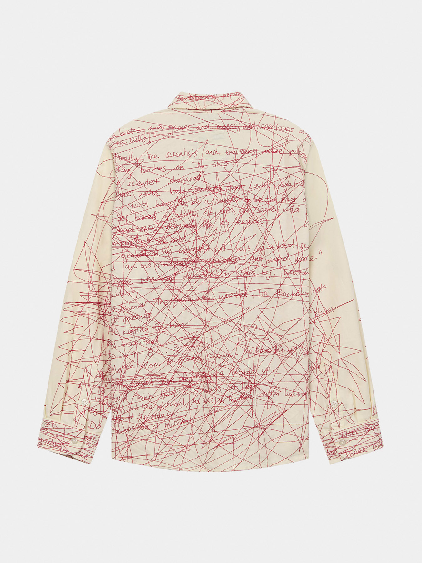 Рубашка MANUSCRIPT EMBROIDERED