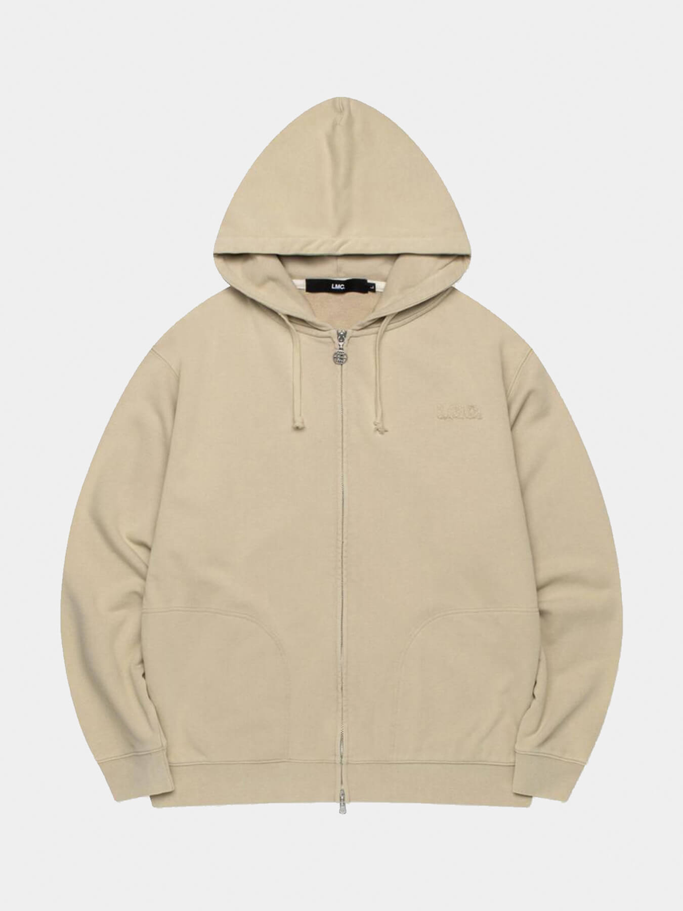 Худи WASHED OG APPLIQUE ZIP-UP