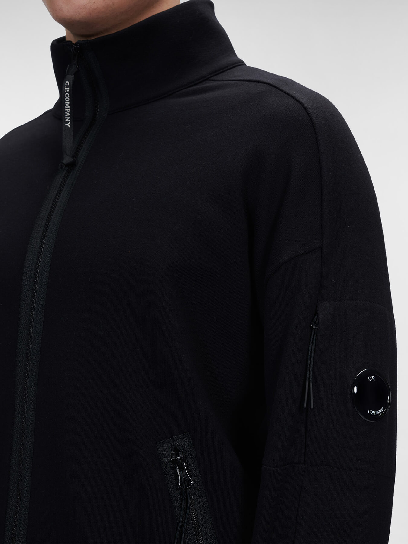 Свитшот Diagonal Raised Fleece Zipped