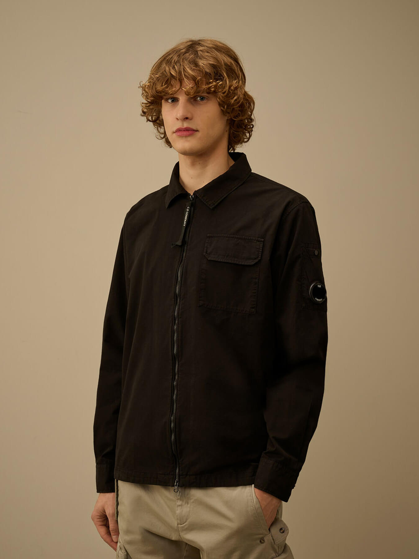 Овершот ORGANIC GABARDINE ZIPPED LENS