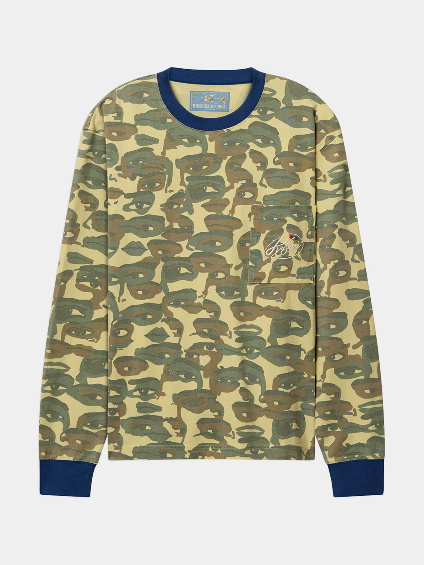 Лонгслив FACE CAMO