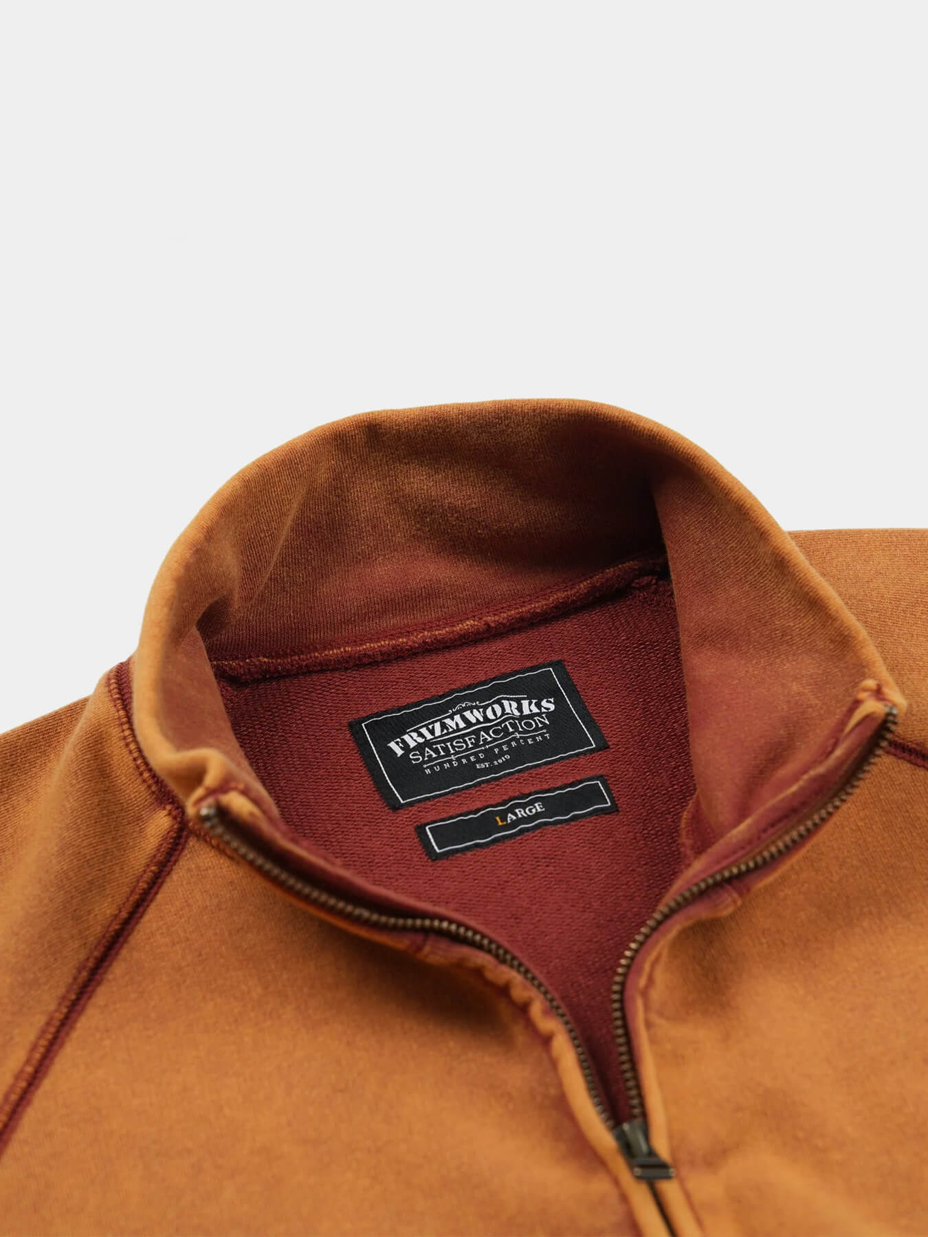 Свитшот VINTAGE DYEING FULL ZIP