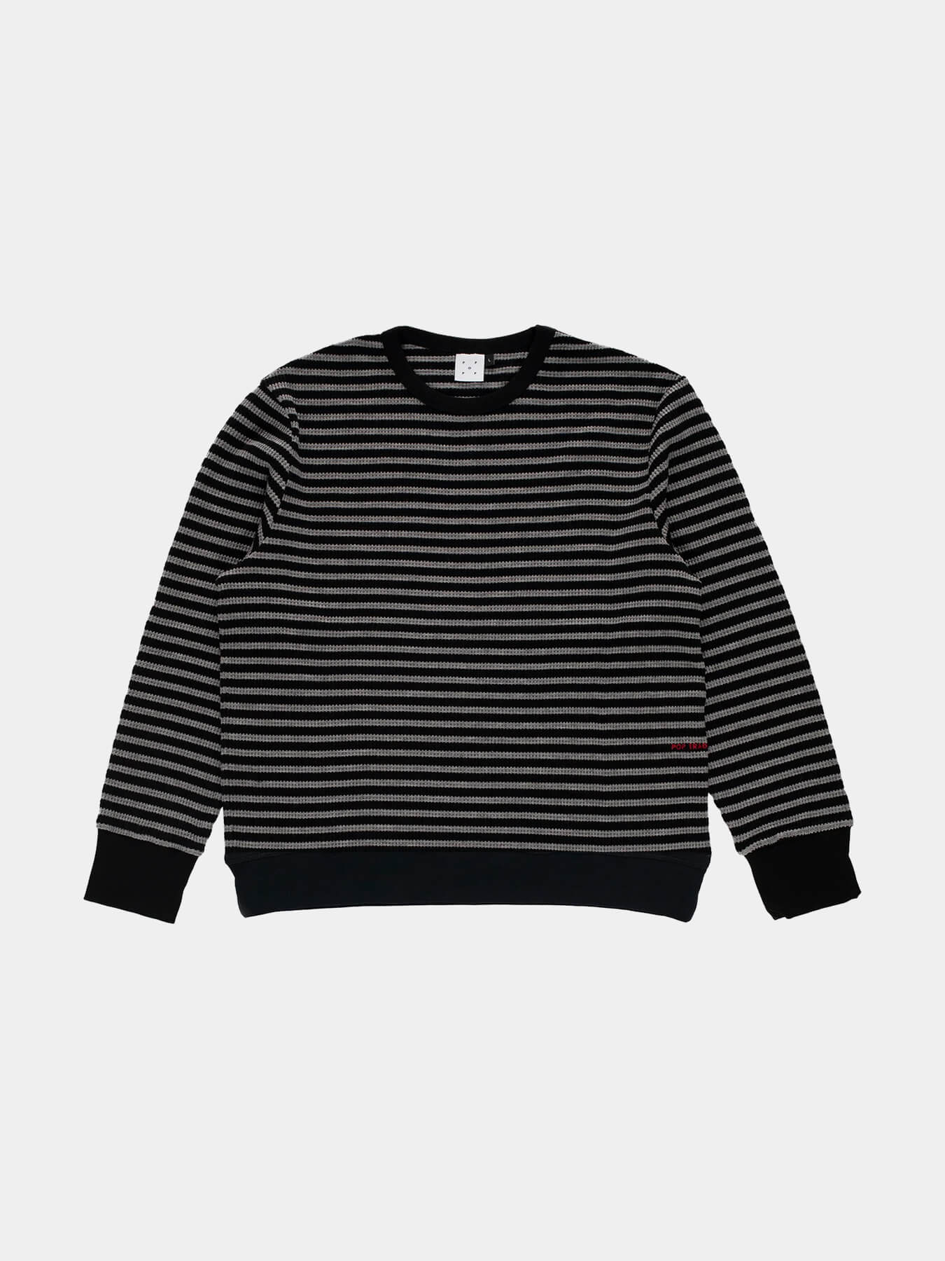 Свитер STRIPED WAFFLE