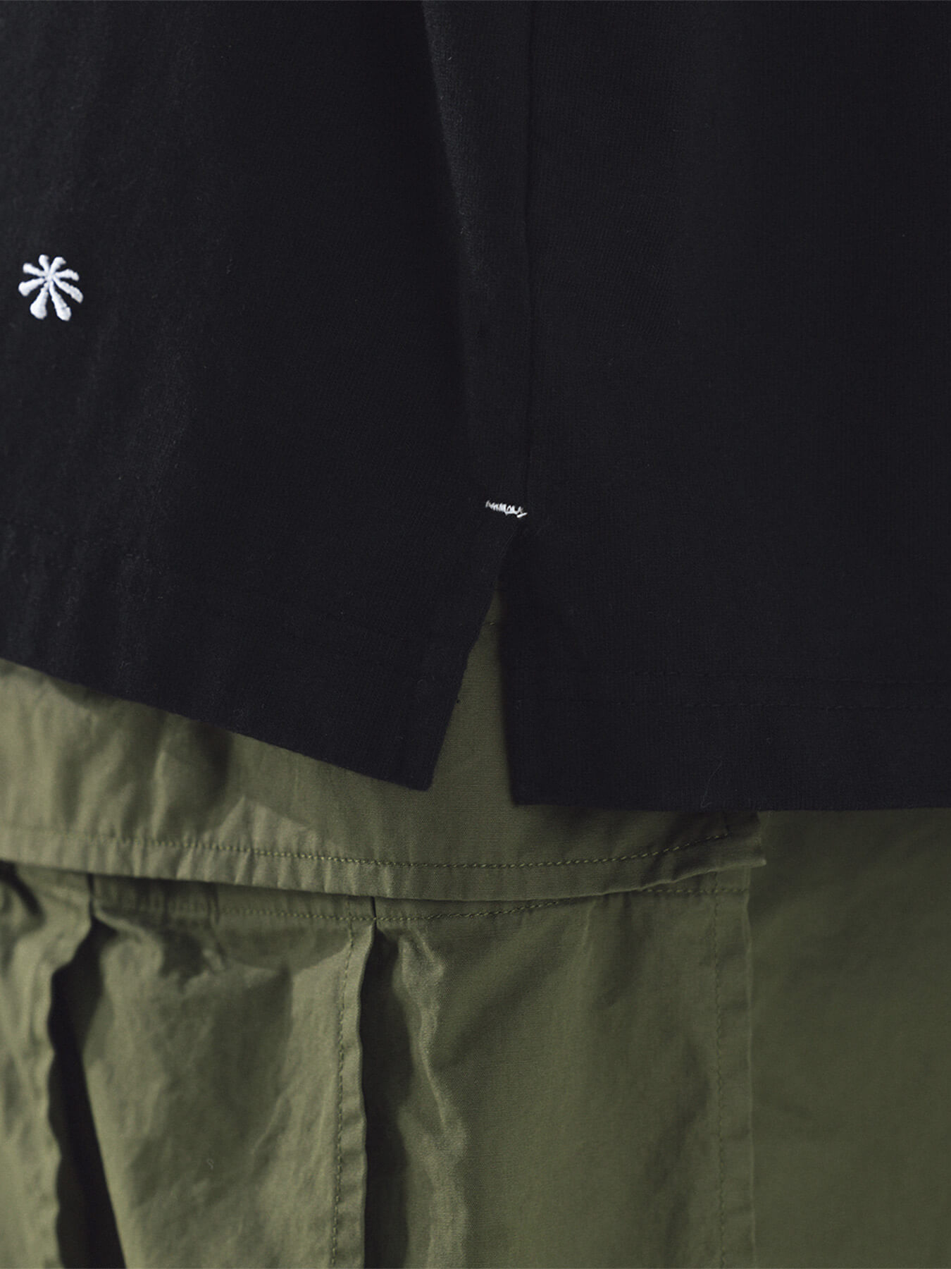 Футболка LAYERED ESSENTIAL LOGO HALF