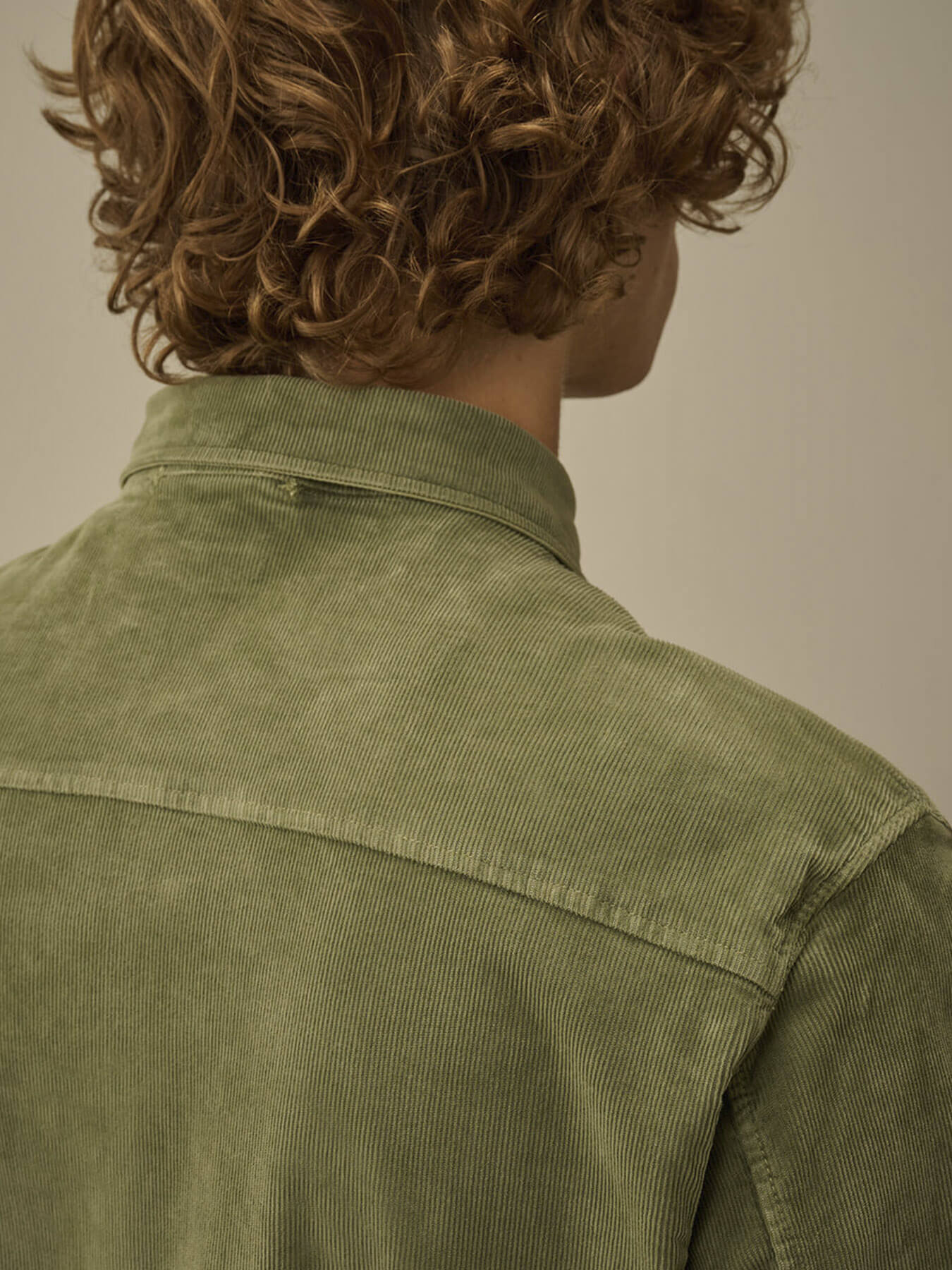 Рубашка CORDUROY LENS BUTTON