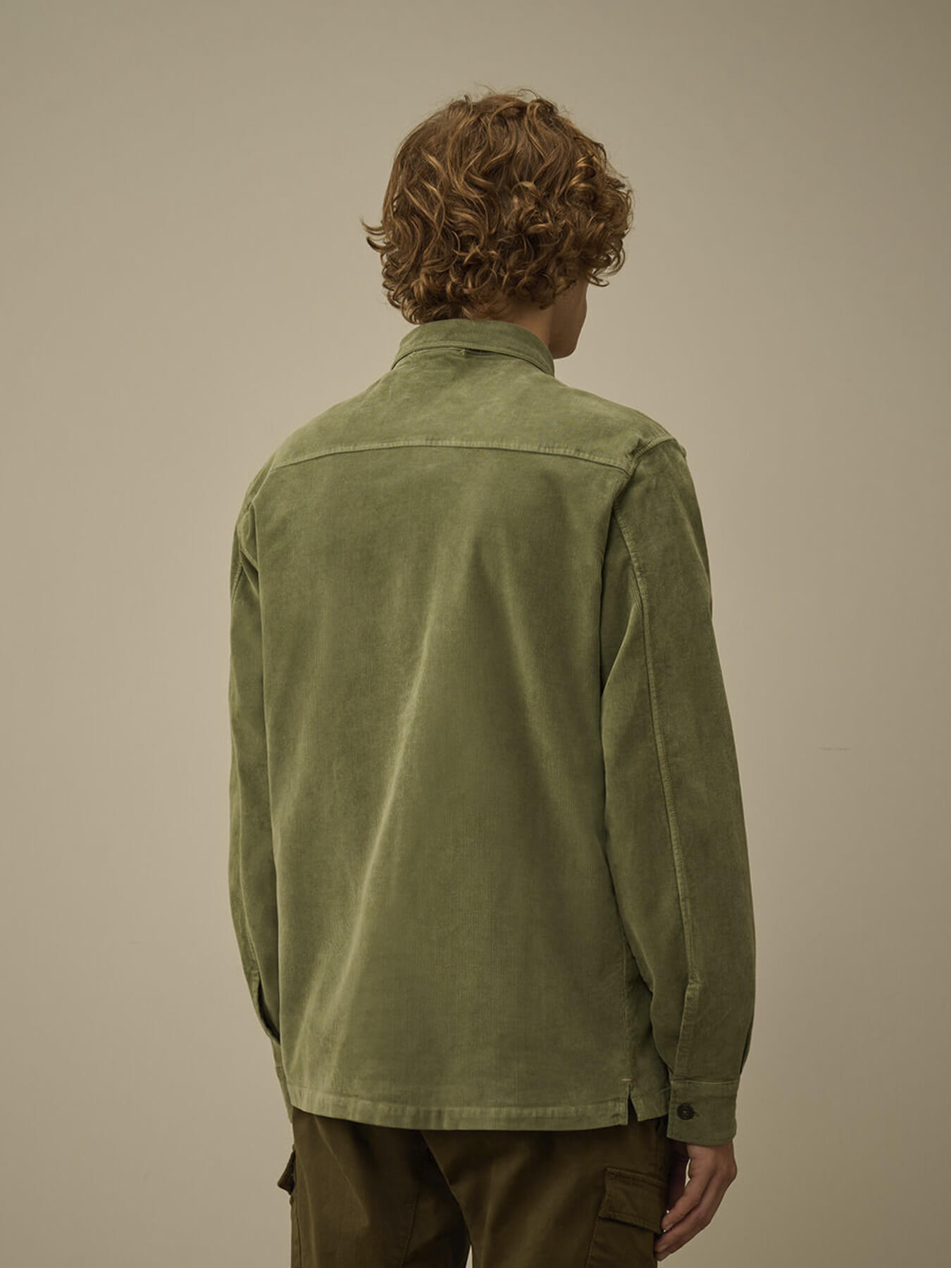 Рубашка CORDUROY LENS BUTTON